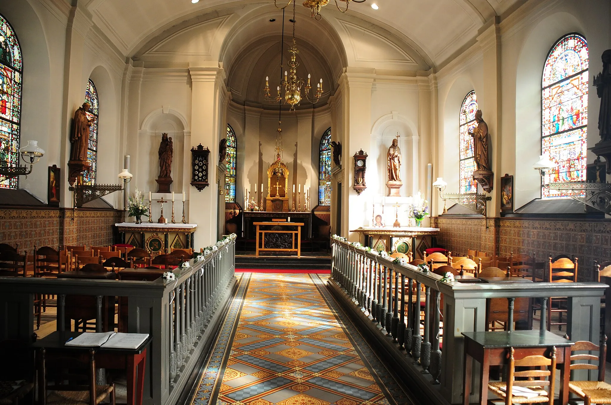 Photo showing: Interior of tthe Begijnhof chapel Breda