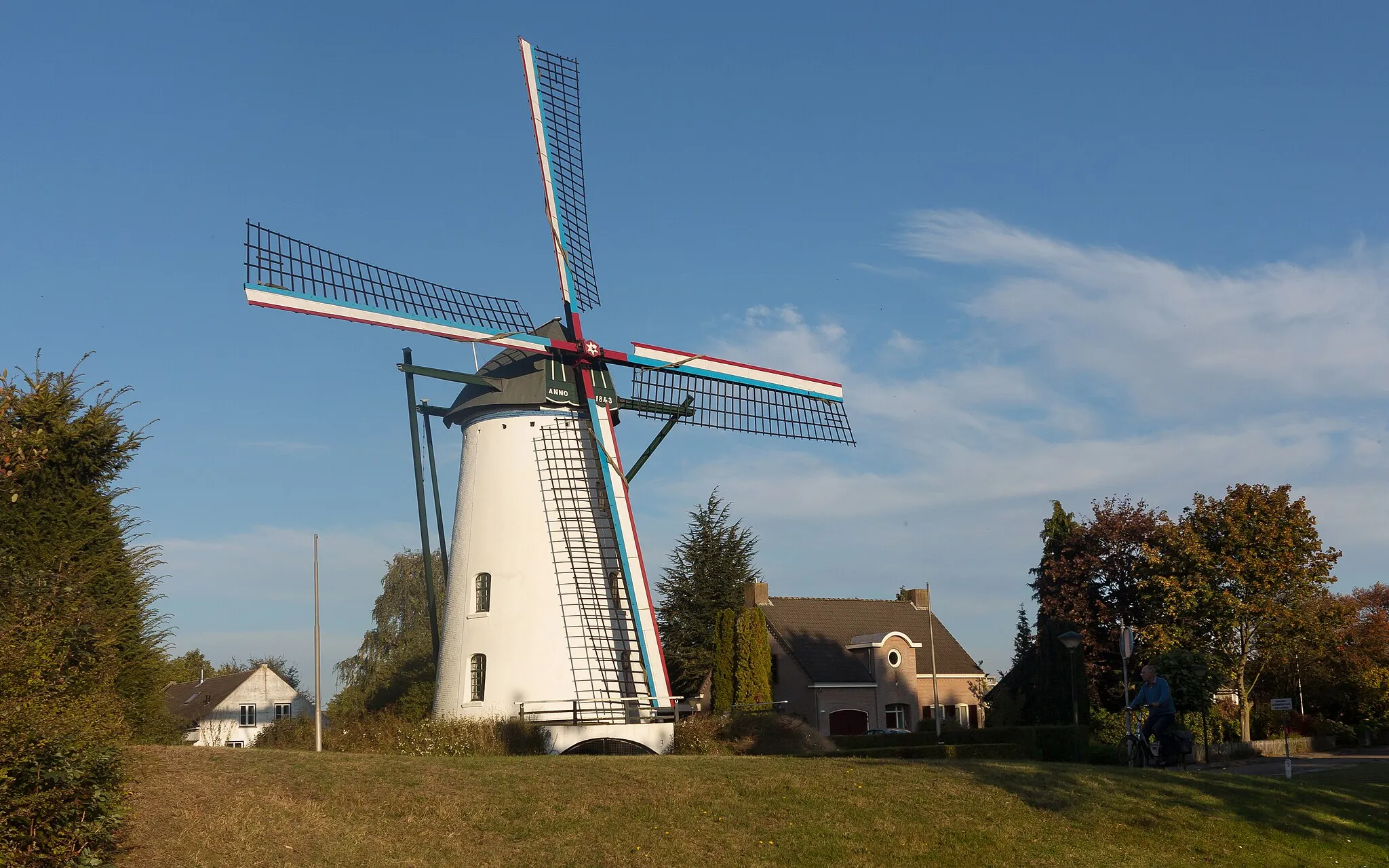 Photo showing: Geldrop, windmill: molen 't Nupke
