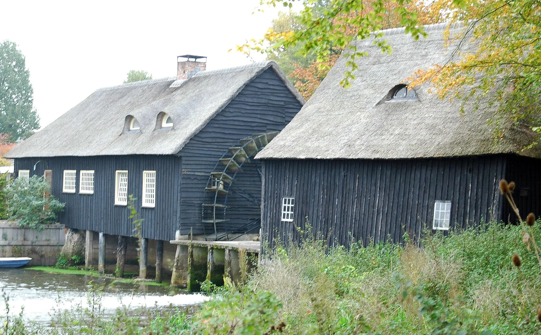 Photo showing: Watermill at Hooydonk (near Nuenen), The Netherlands