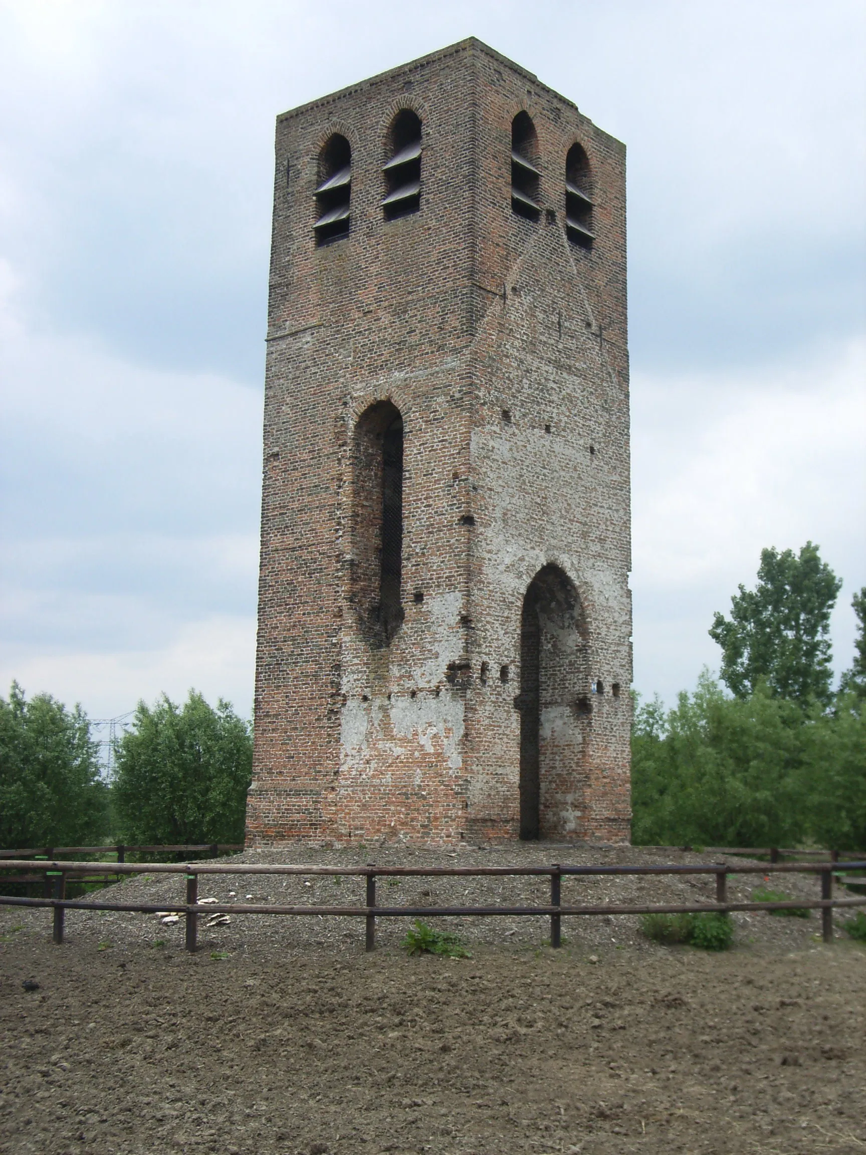 Photo showing: Oude toren te Nederwetten bij Nuenen