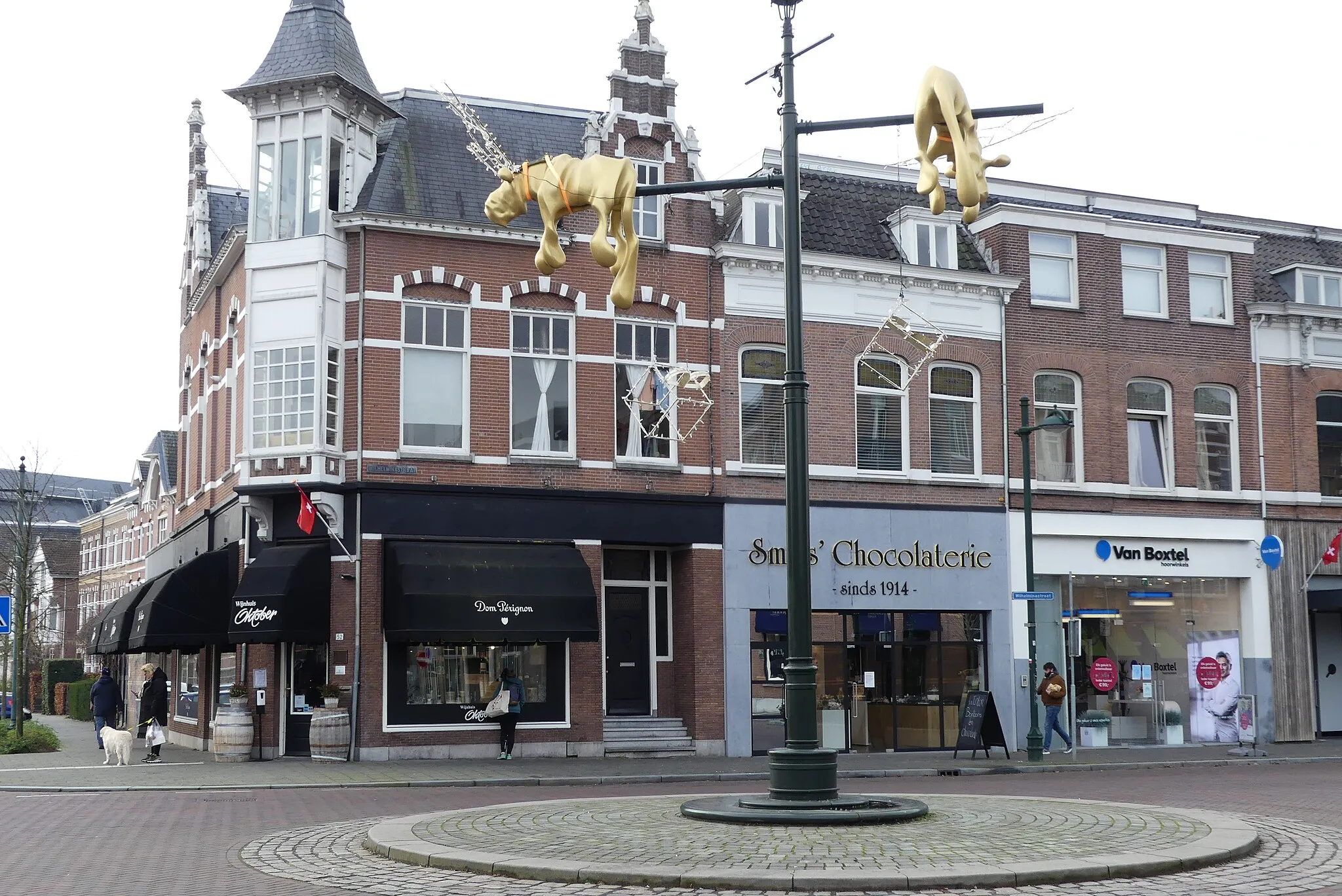 Photo showing: Zicht op een deel van de Wilhelminastraat in Breda. Gelegen nabij het centrum van Breda
