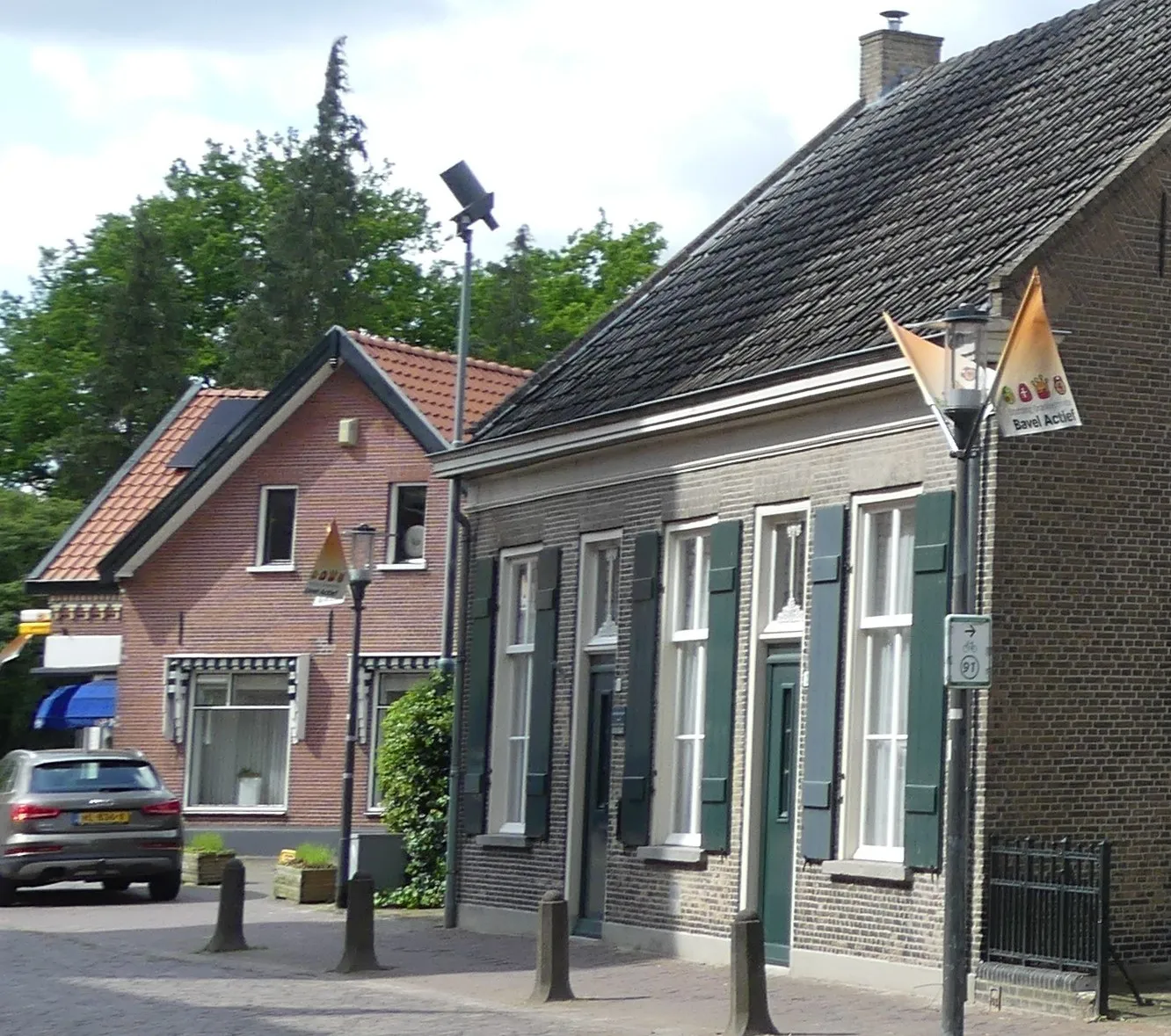 Photo showing: Zicht op een deel van de woning Kloosterstraat 3, 4854 CL Bavel