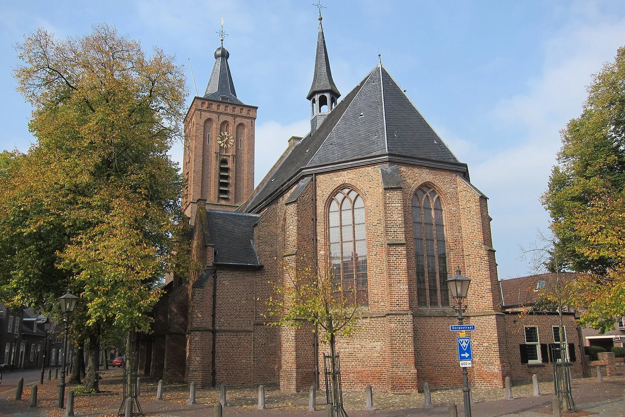 Photo showing: Protestant church of Scherpenzeel backside