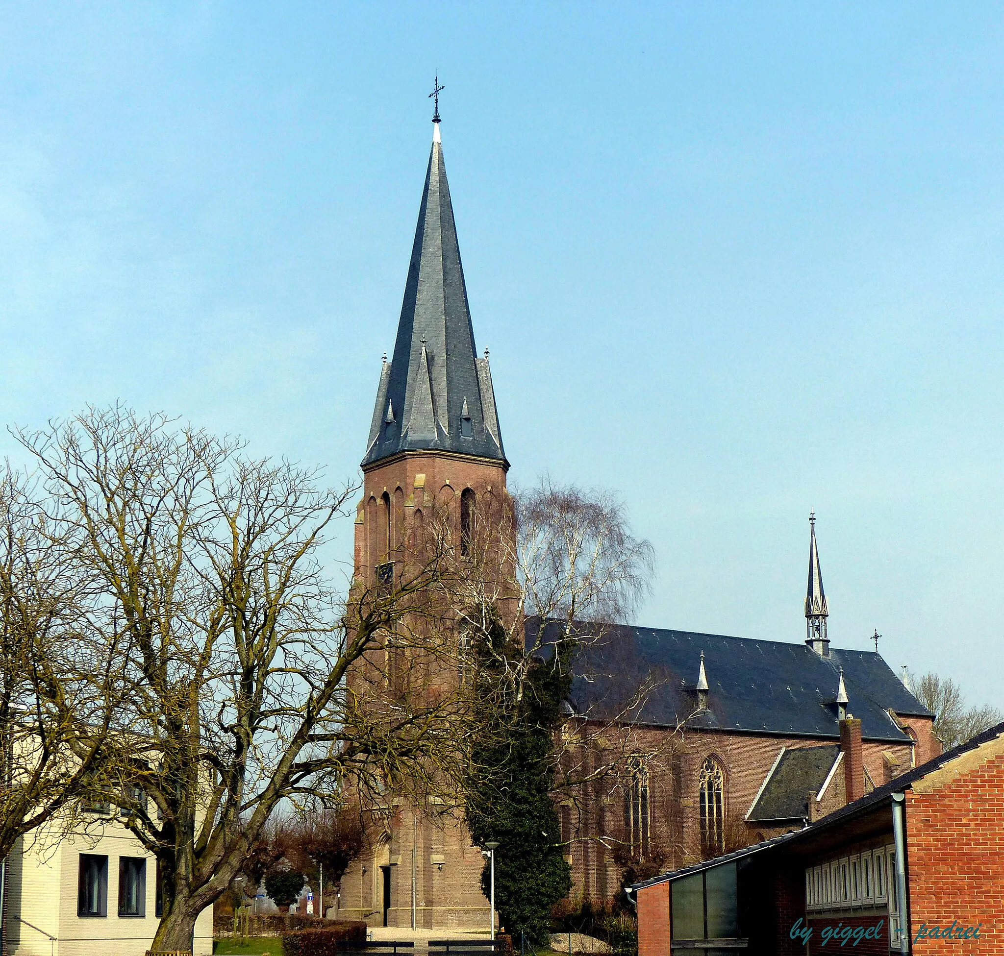 Photo showing: Kleve-Rindern - Sankt Willibrord-Kirche
