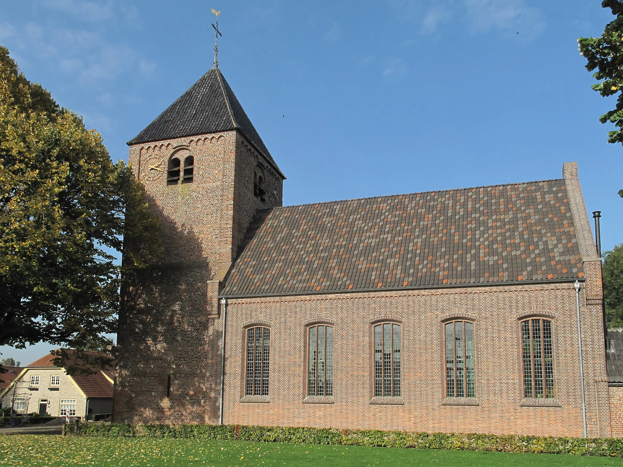 Photo showing: Meeuwen, reformed church