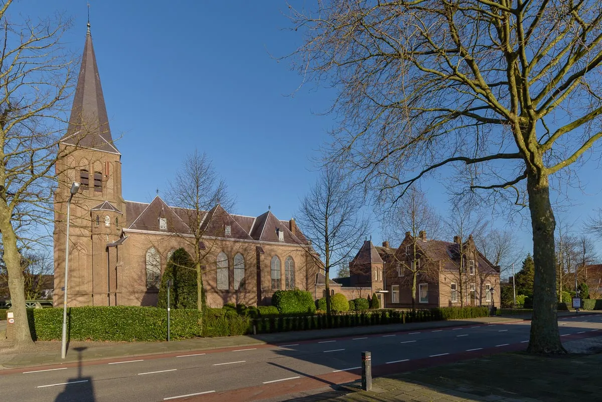 Photo showing: RK kerk Antonius van Padua, Kerklaan, Kortenhoef, Wijdemeren, Noord Holland, Nederland.