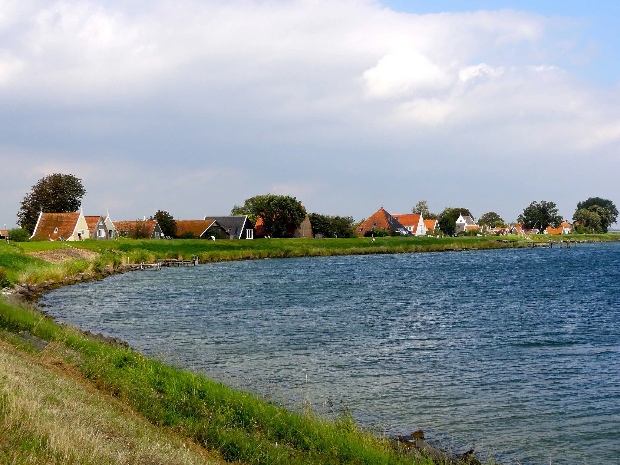 Photo showing: Uitdam aan het Markermeer