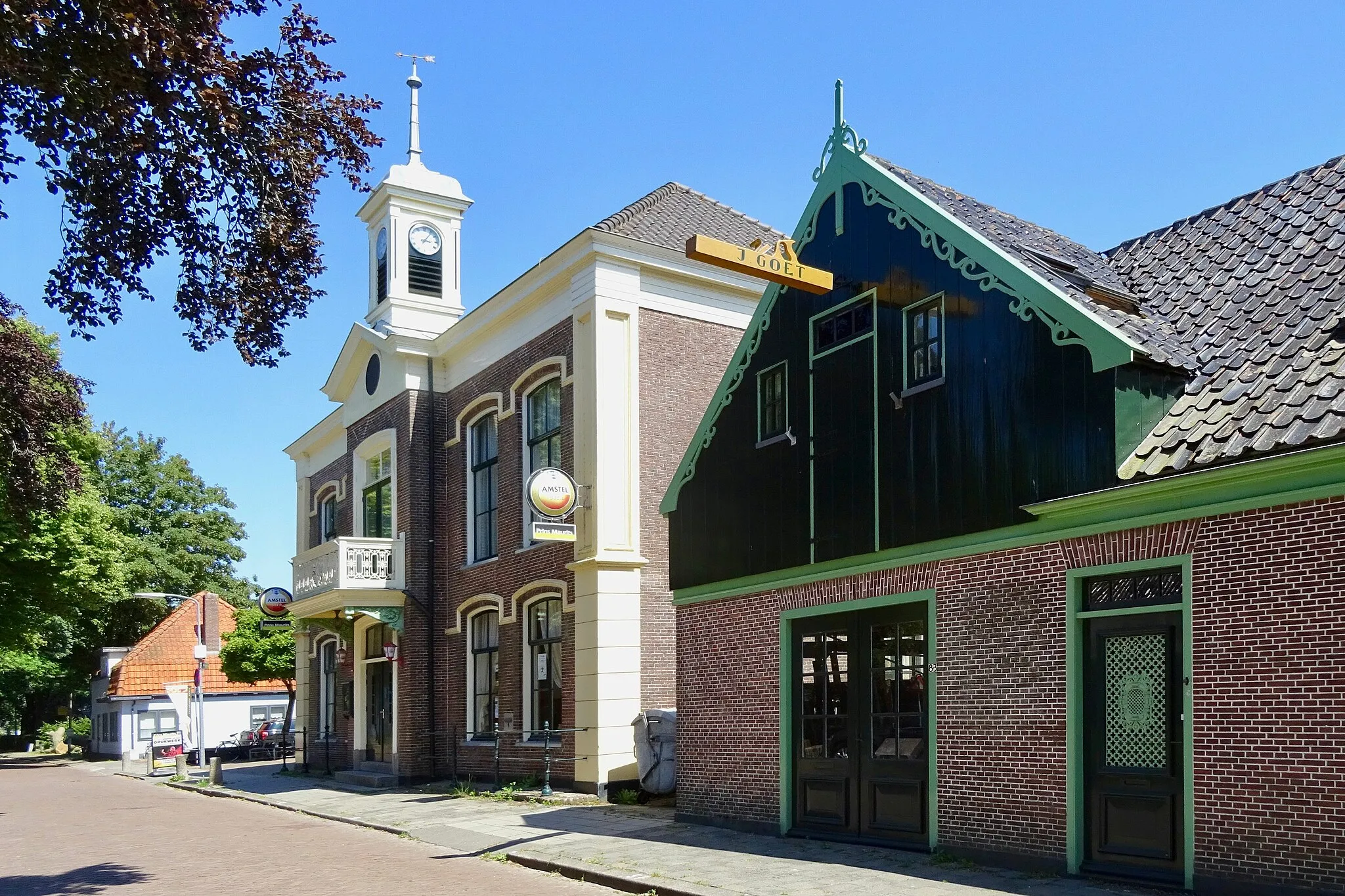 Photo showing: Nieuwe Niedorp met dorpshuis "Prins Maurits"