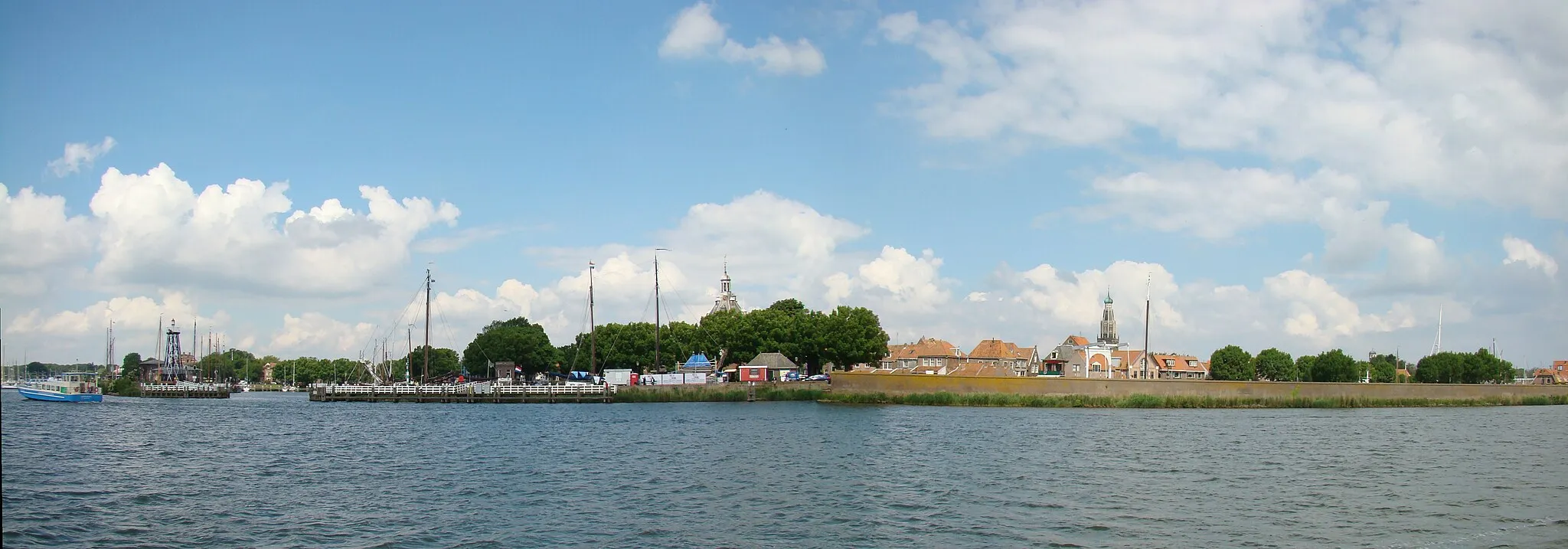 Photo showing: Panoramic view of Enkhuizen, The Netherlands