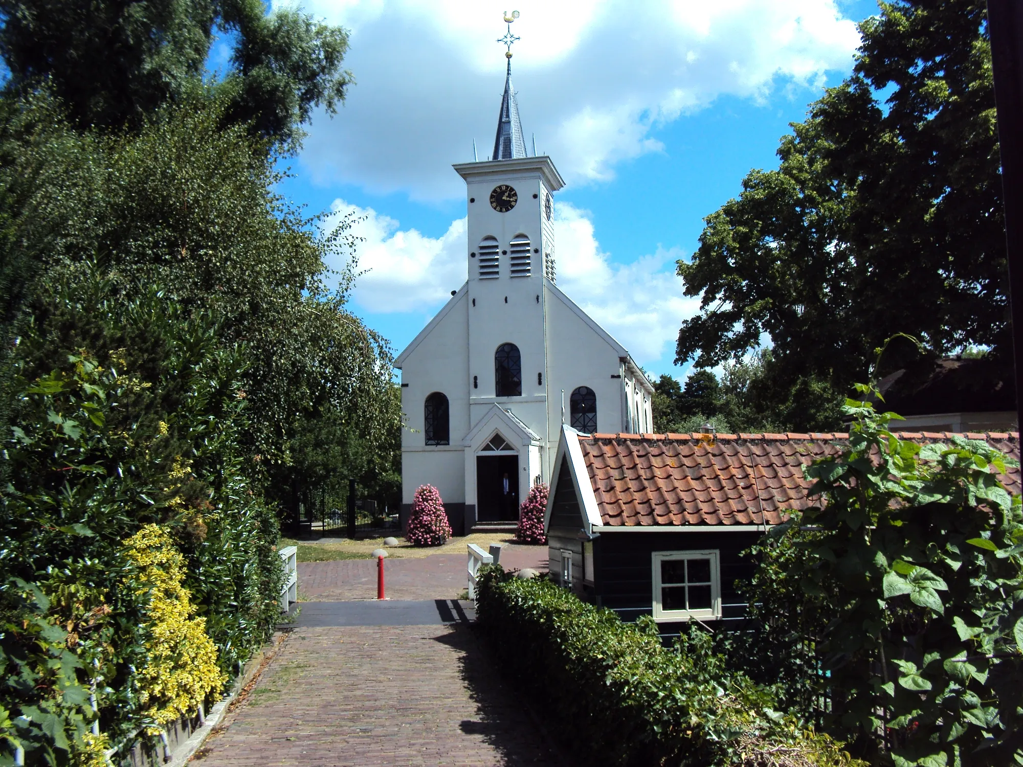 Photo showing: The church of Schellingwoude, a village north of Amsterdam