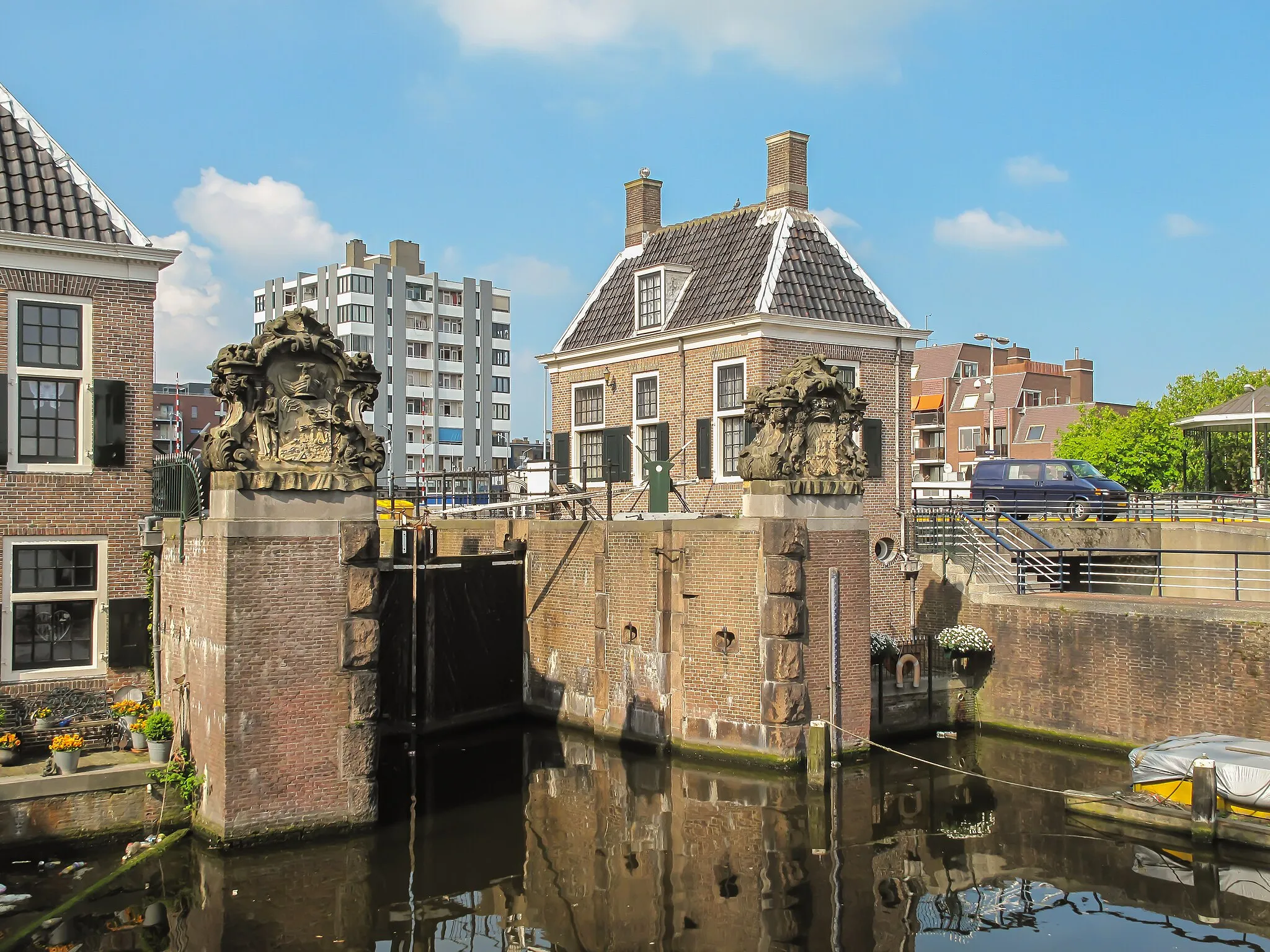 Photo showing: Zaandam, sluice: the Hondsbossche sluis