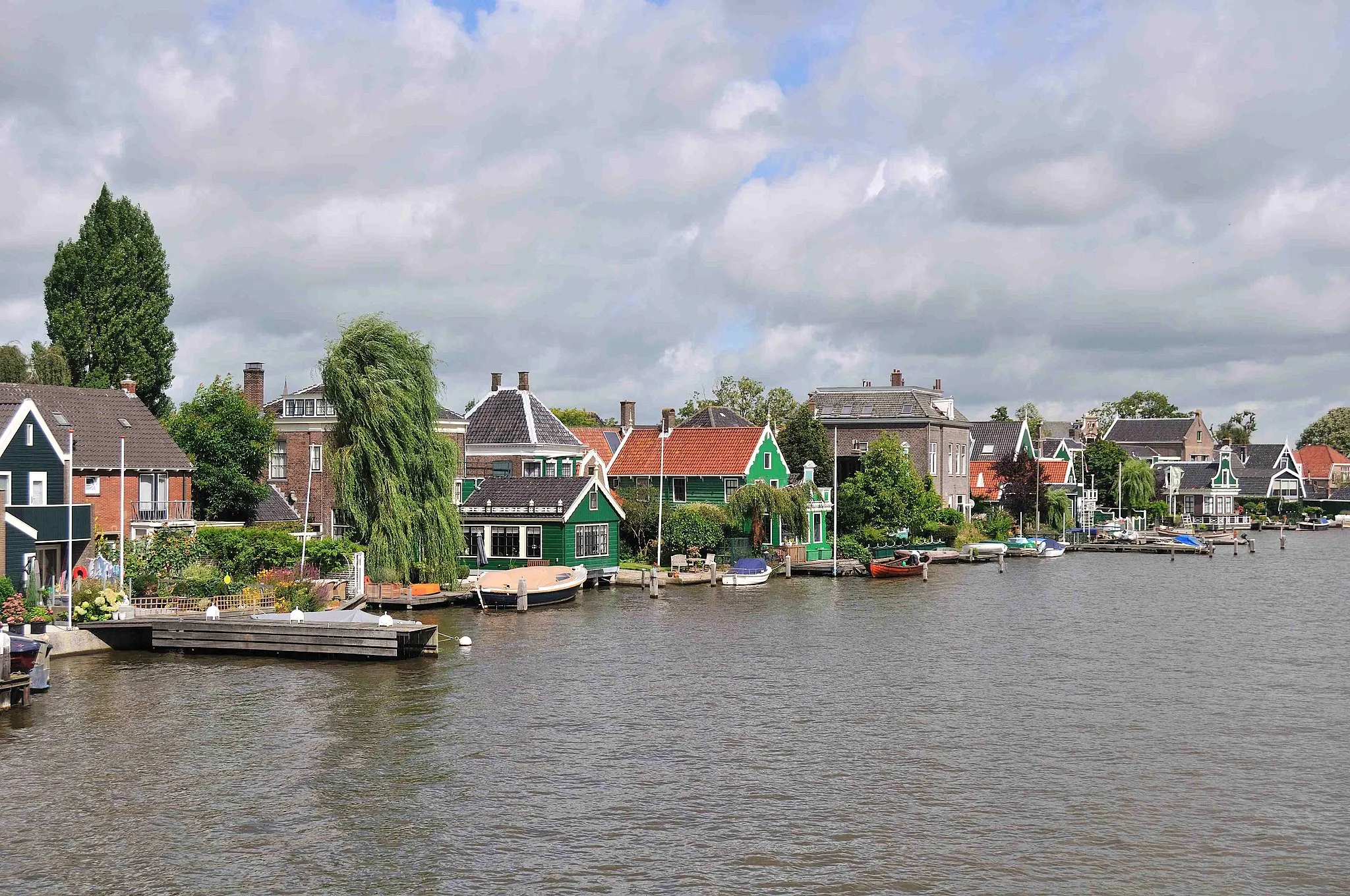 Photo showing: Gortershoek Zaandijk, opposite Zaanse Schans, Zaanse Schans.