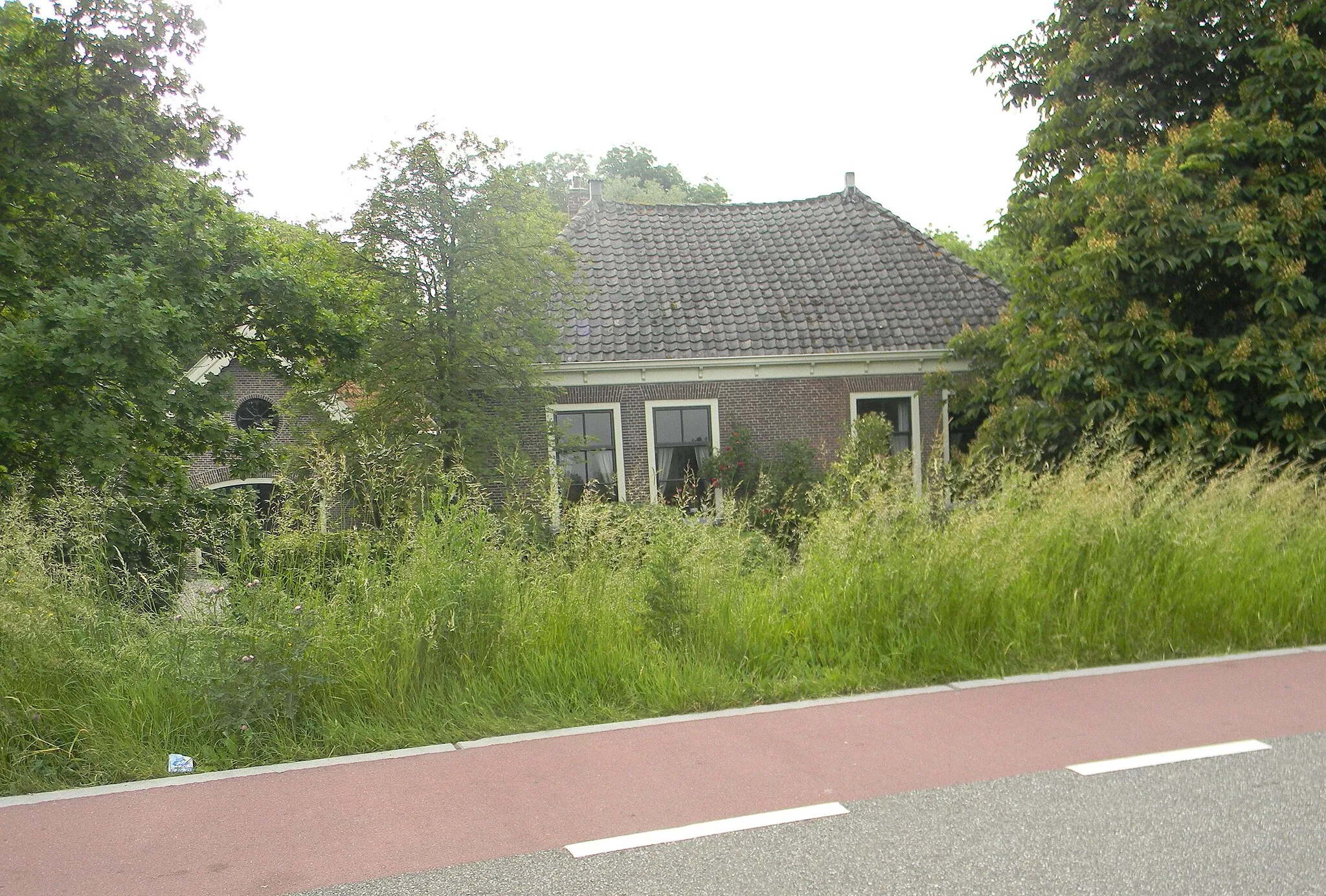 Photo showing: Boerderij "Landlust". Rijksmonument. Amsteldijk-Zuid 91