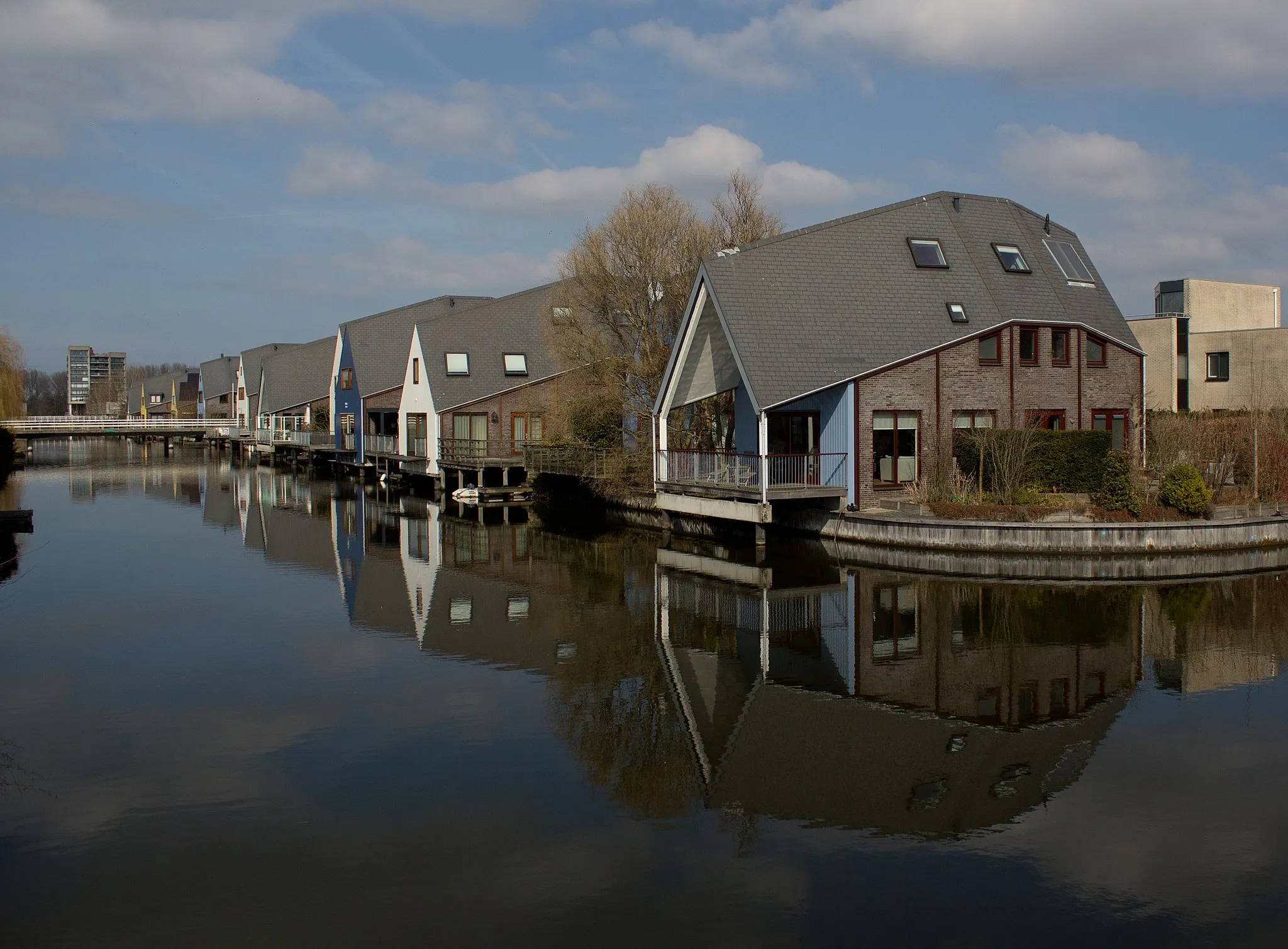 Photo showing: Almere Buiten, Eilandenbuurt, Ter hoogte van het Martiniquepad.