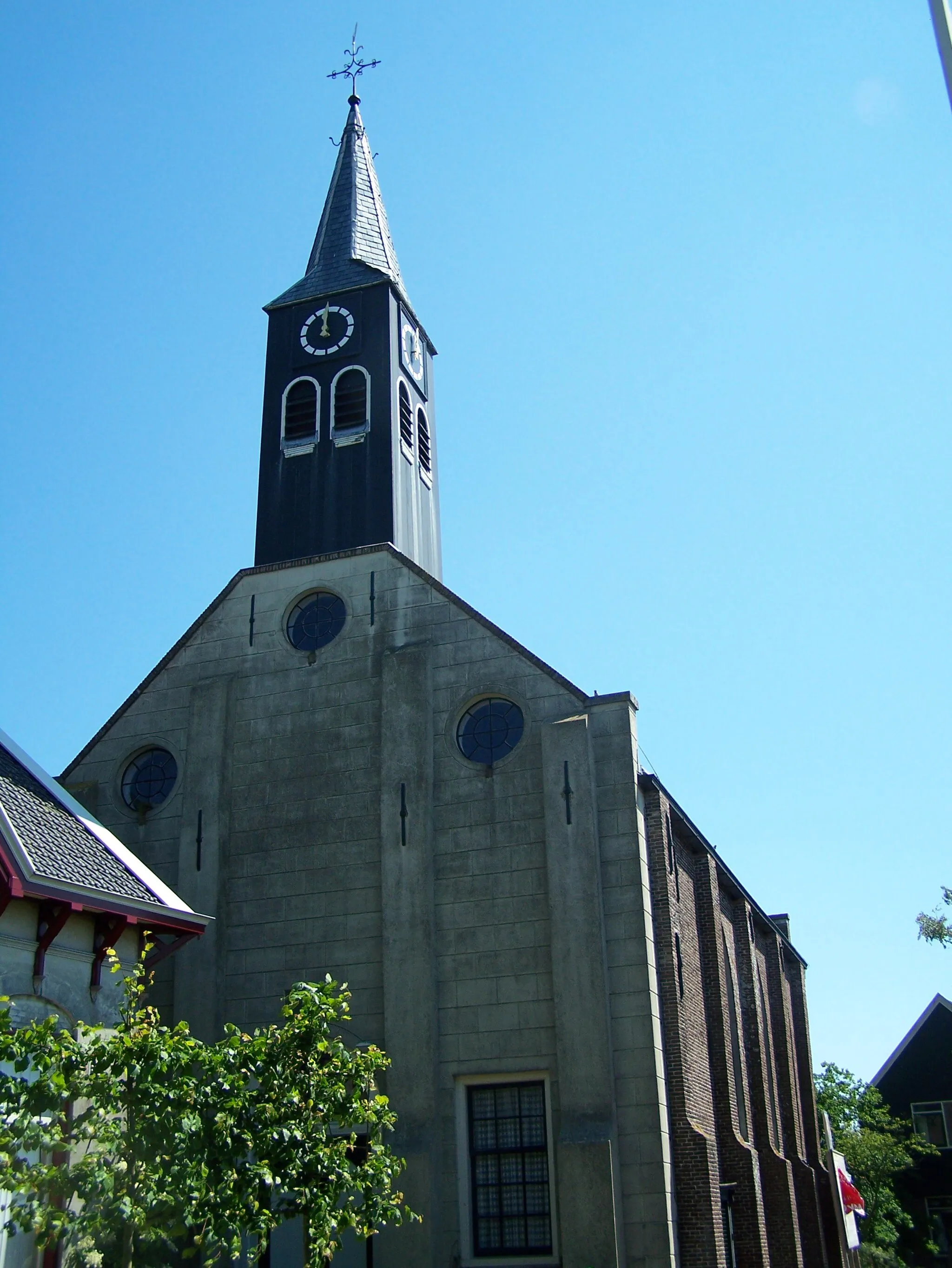 Photo showing: Former church (1840) at Oost-Graftdijk (Dutch reformed).