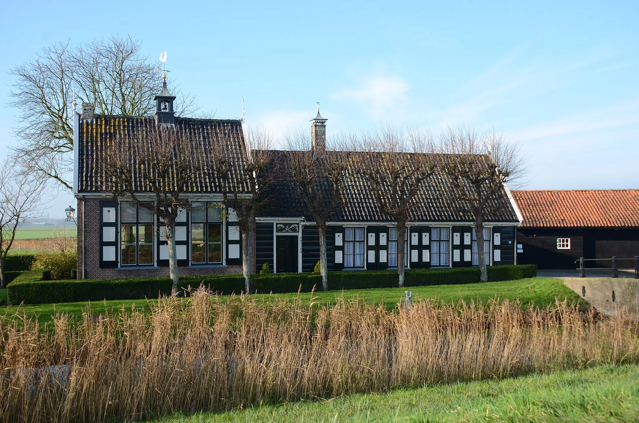 Photo showing: Traditional Dutch farm in the Schermer polder