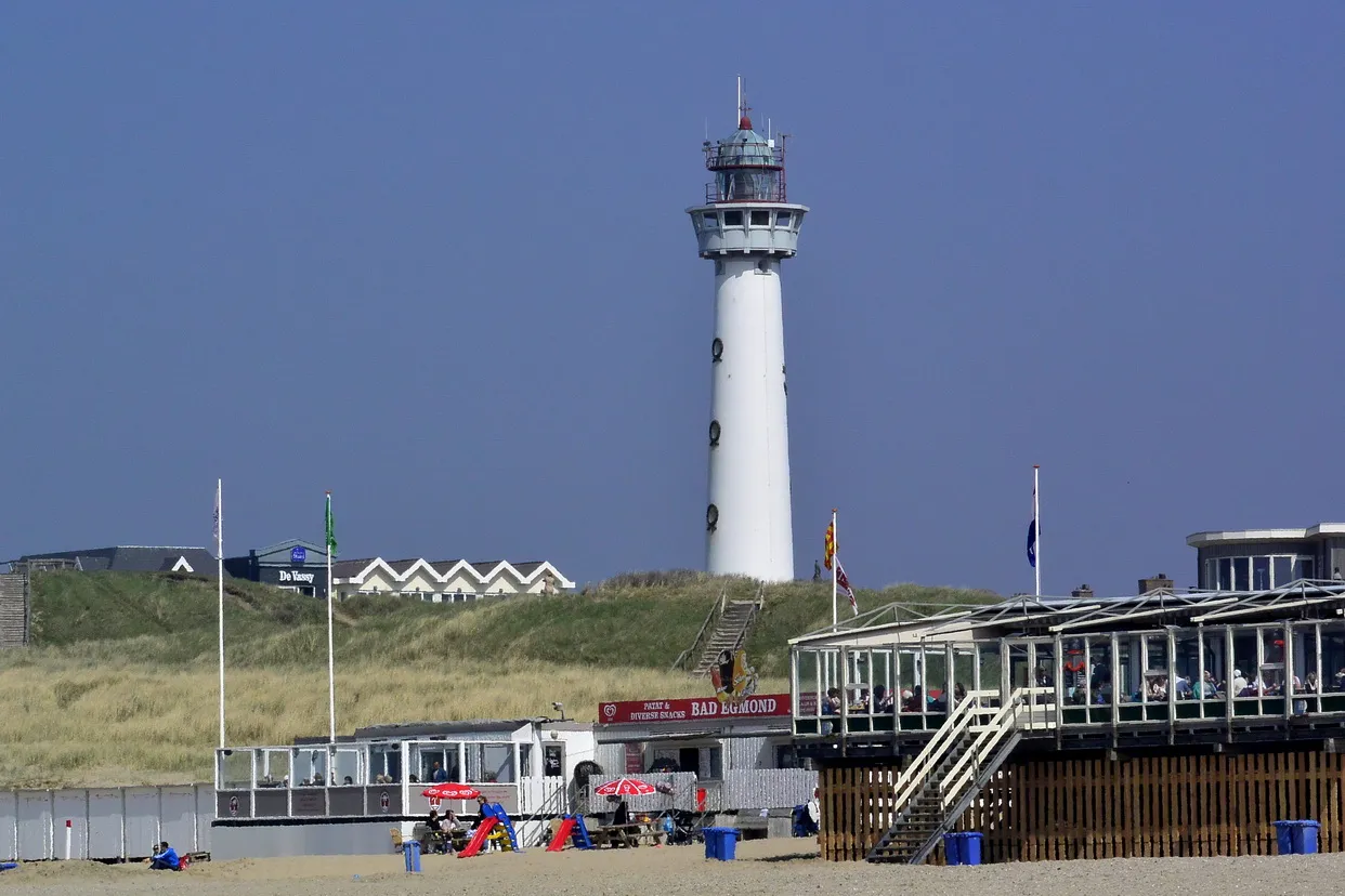 Photo showing: Egmond aan Zee, Leuchtturm