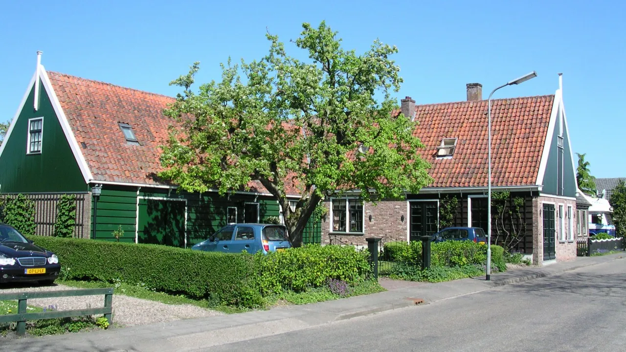 Photo showing: Eén van de typerende huizen van Venhuizen.
One of the typical houses in Venhuizen.