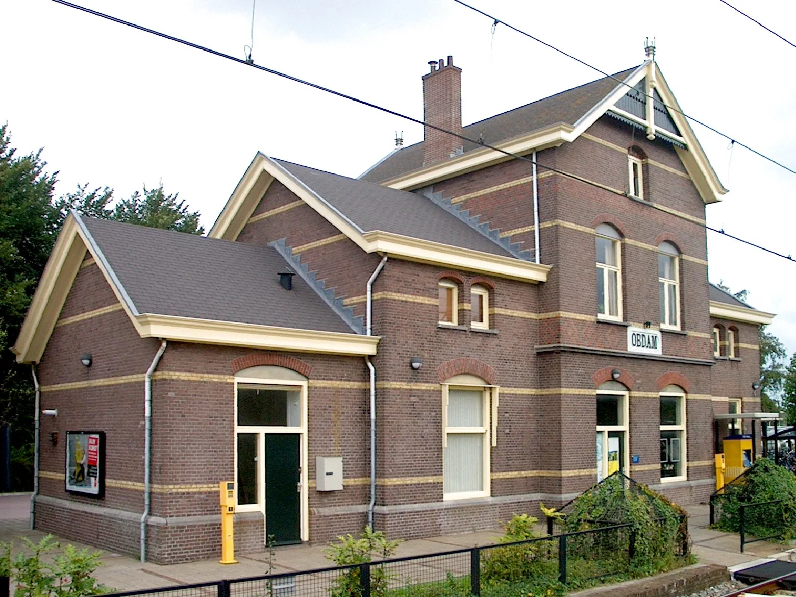 Photo showing: Station Obdam, Nederland