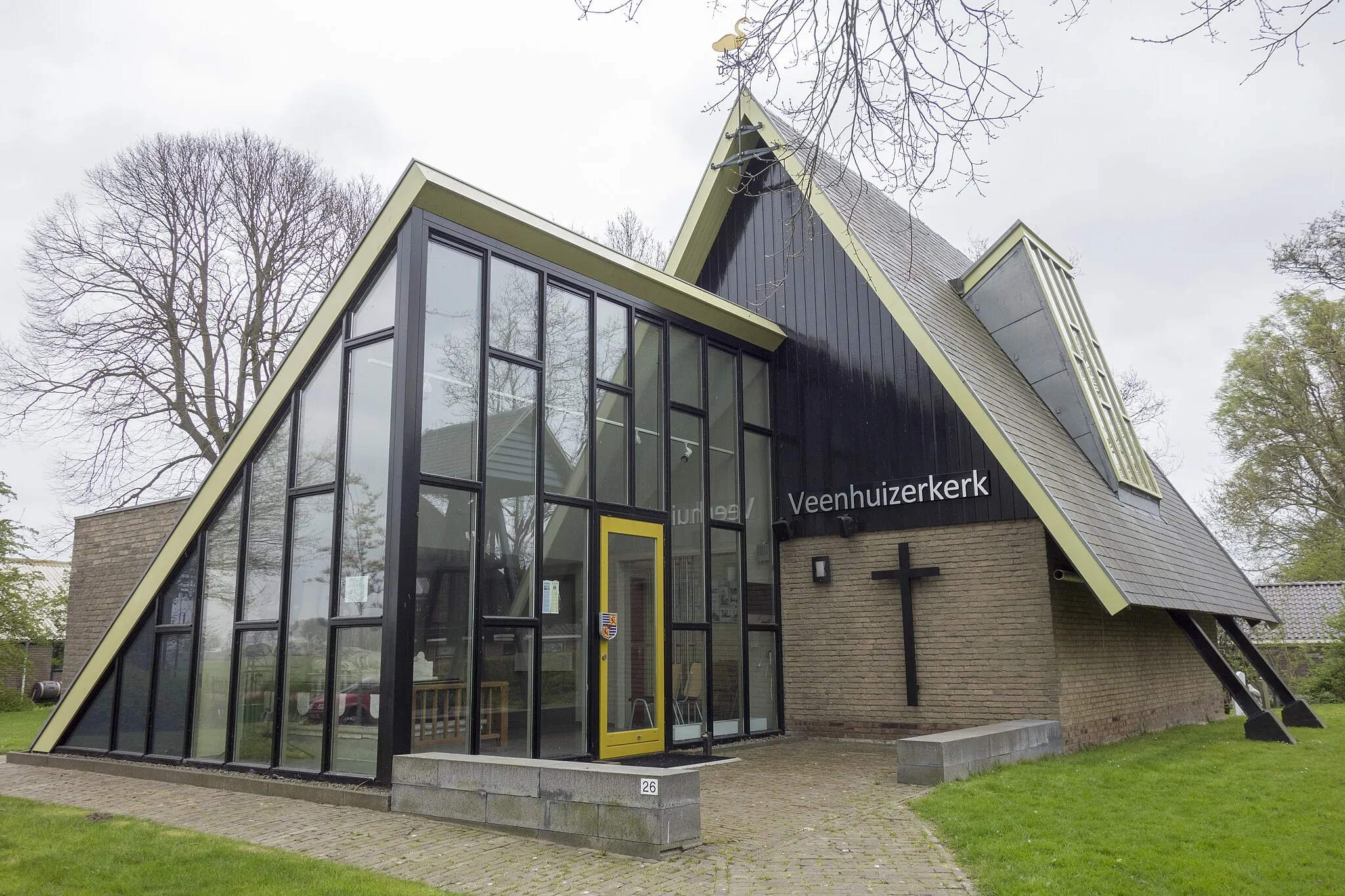 Photo showing: Overzicht van de Veenhuizerkerk in de Noord-Hollandse plaats Veenhuizen (Heerhugowaard). In de hal bevindt zich het praalgraf van Reinoud van Brederode, een rijksmonument.