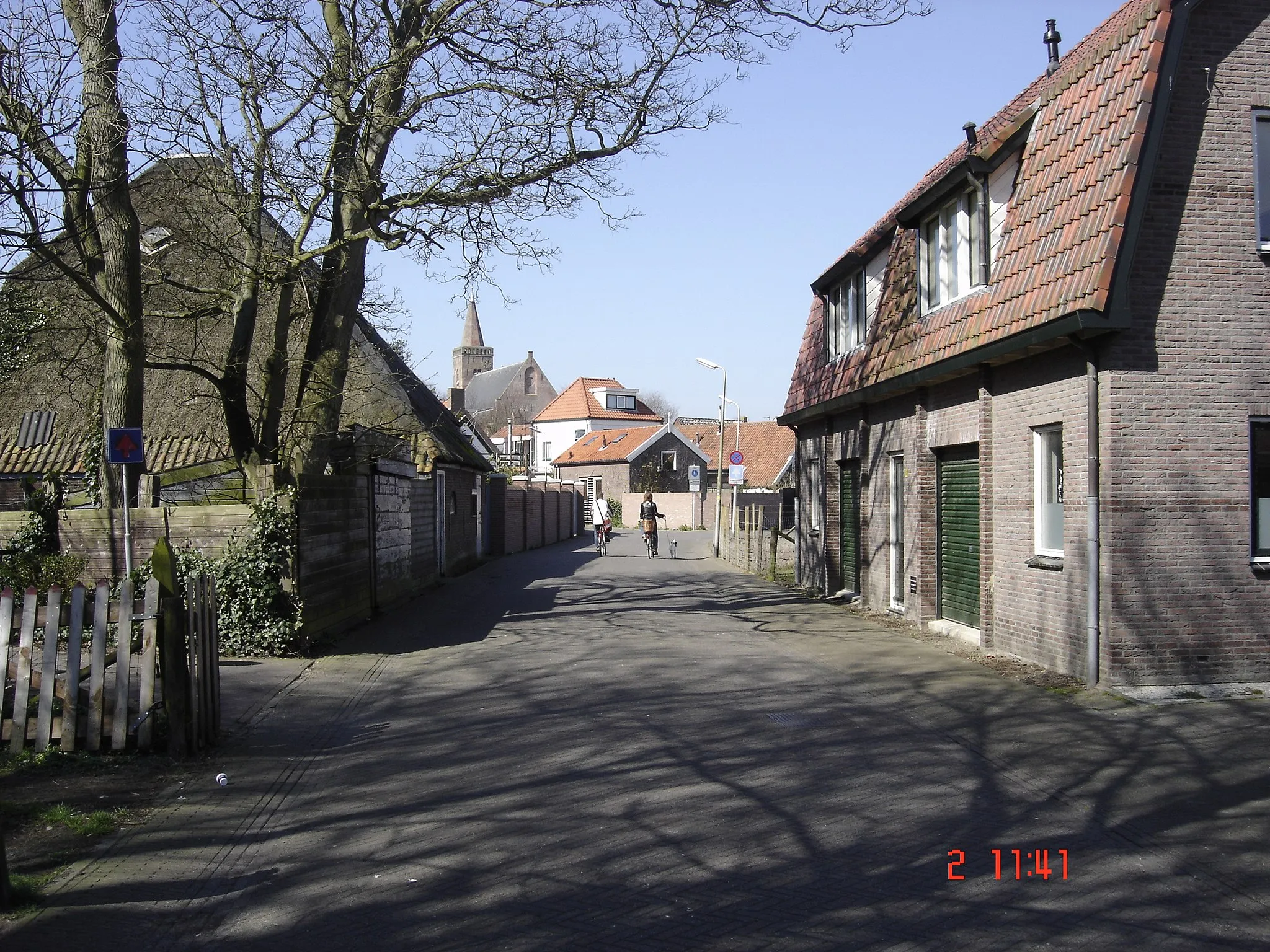 Photo showing: Doorkijkje Den Burgh Texel (jwt april 2005)