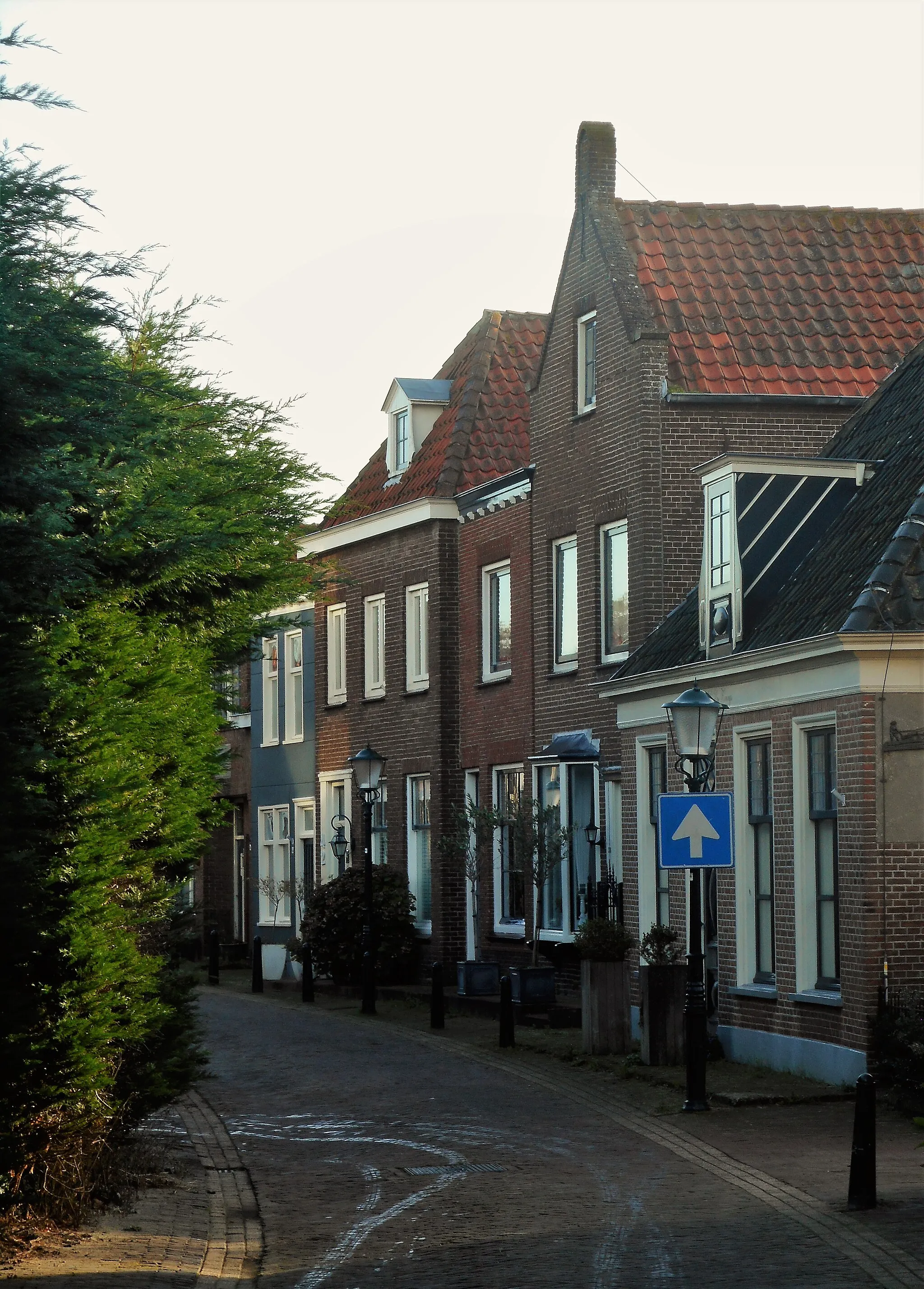Photo showing: Den Burg is de hoofdplaats van Texel. De architectuur heeft stedelijke trekken.