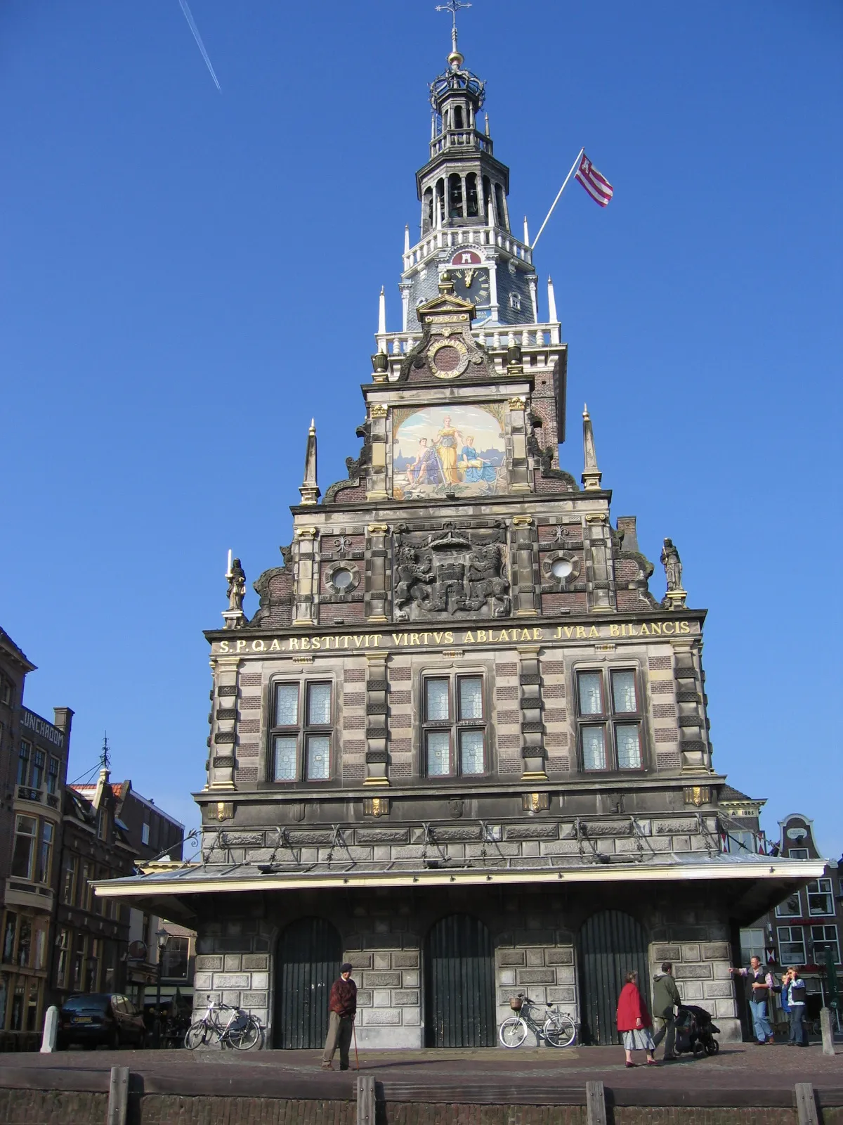 Photo showing: Alkmaar, waag, feb. 2006