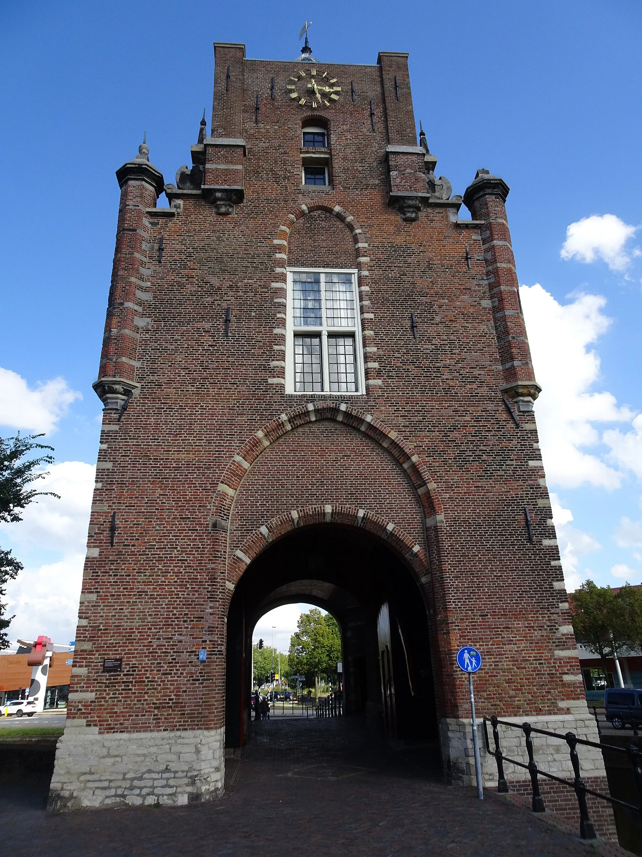 Photo showing: Amsterdamse Poort Spaarnwouderstraat, Haarlem, Netherlands