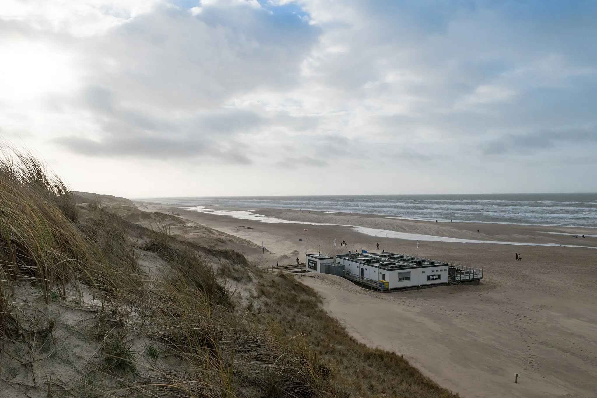 Photo showing: The beach of Hargen aan Zee, Holland