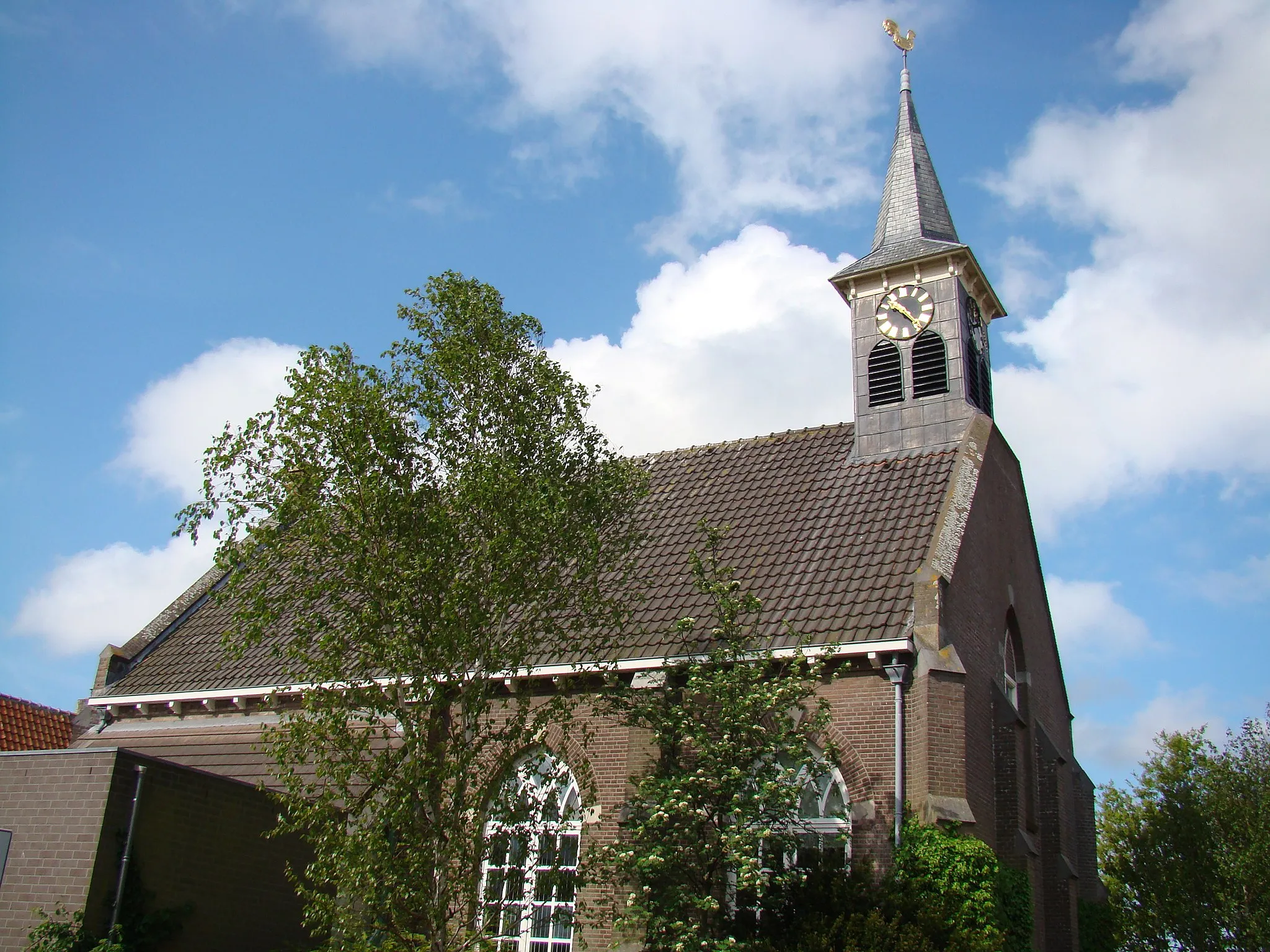 Photo showing: Impressions of Den Helder and surrounding,

Julianadorp church