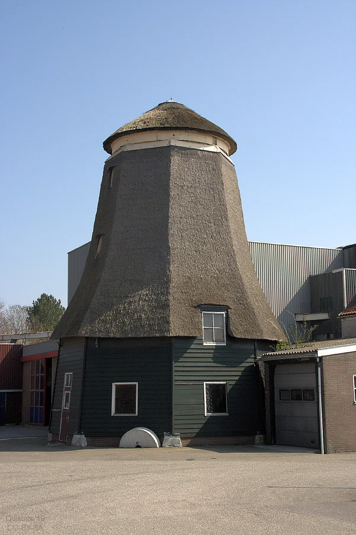 Photo showing: 't Zand: former windmill De Hoop