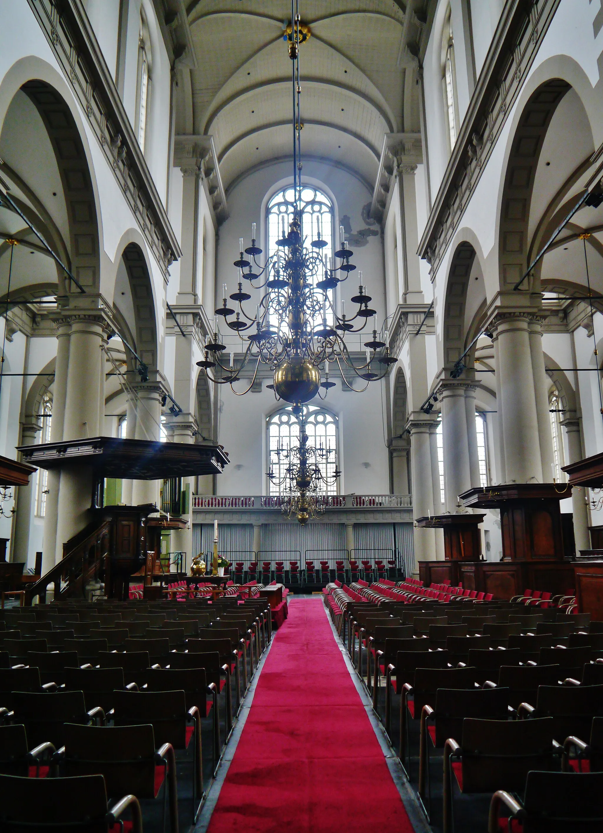 Photo showing: Nave of the West Church, Amsterdam, Province of North Holland, Netherlands