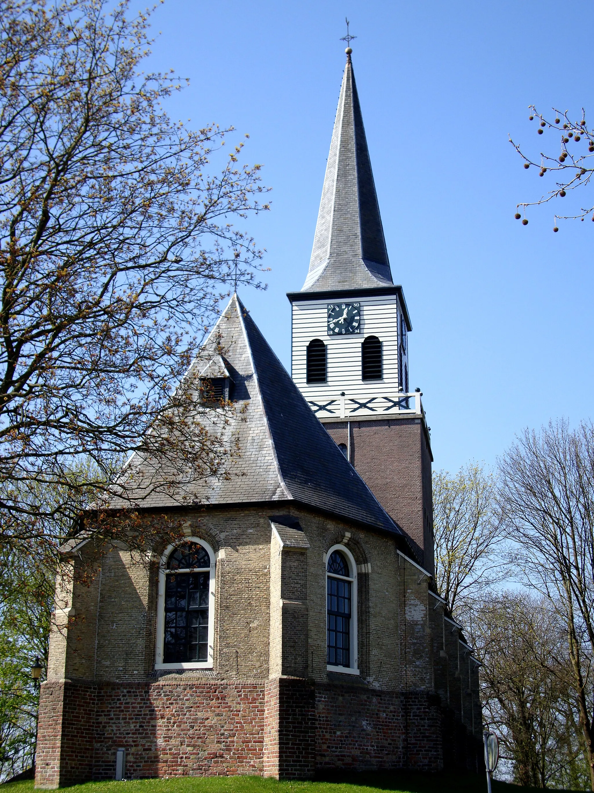 Photo showing: Wolvega - Kerk op hoogte - gebouwd 1646 - Kerkstraat 7