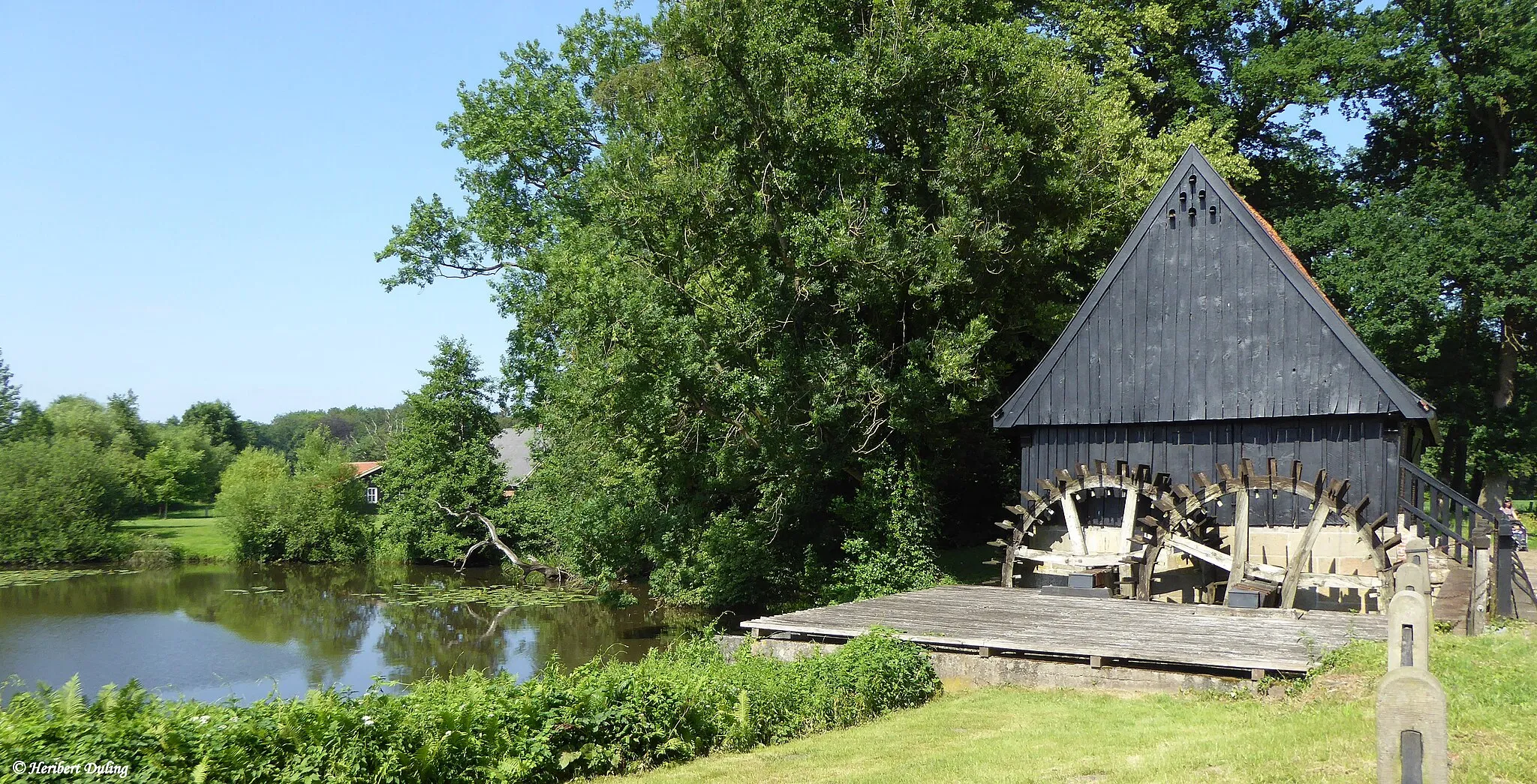 Photo showing: Wassermühle in Lage(Dinkel)