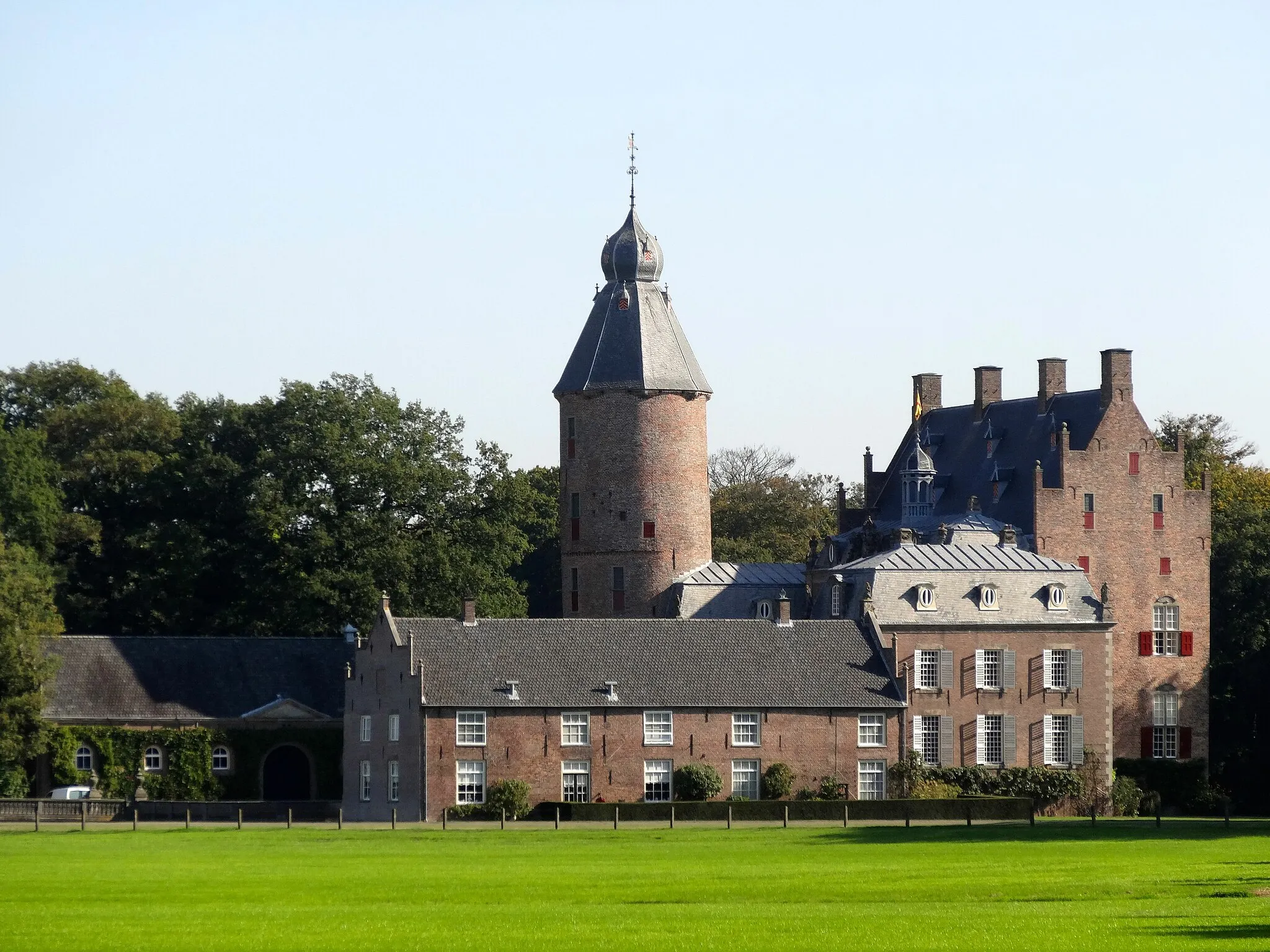 Photo showing: Kasteel Rechteren nabij Dalfsen