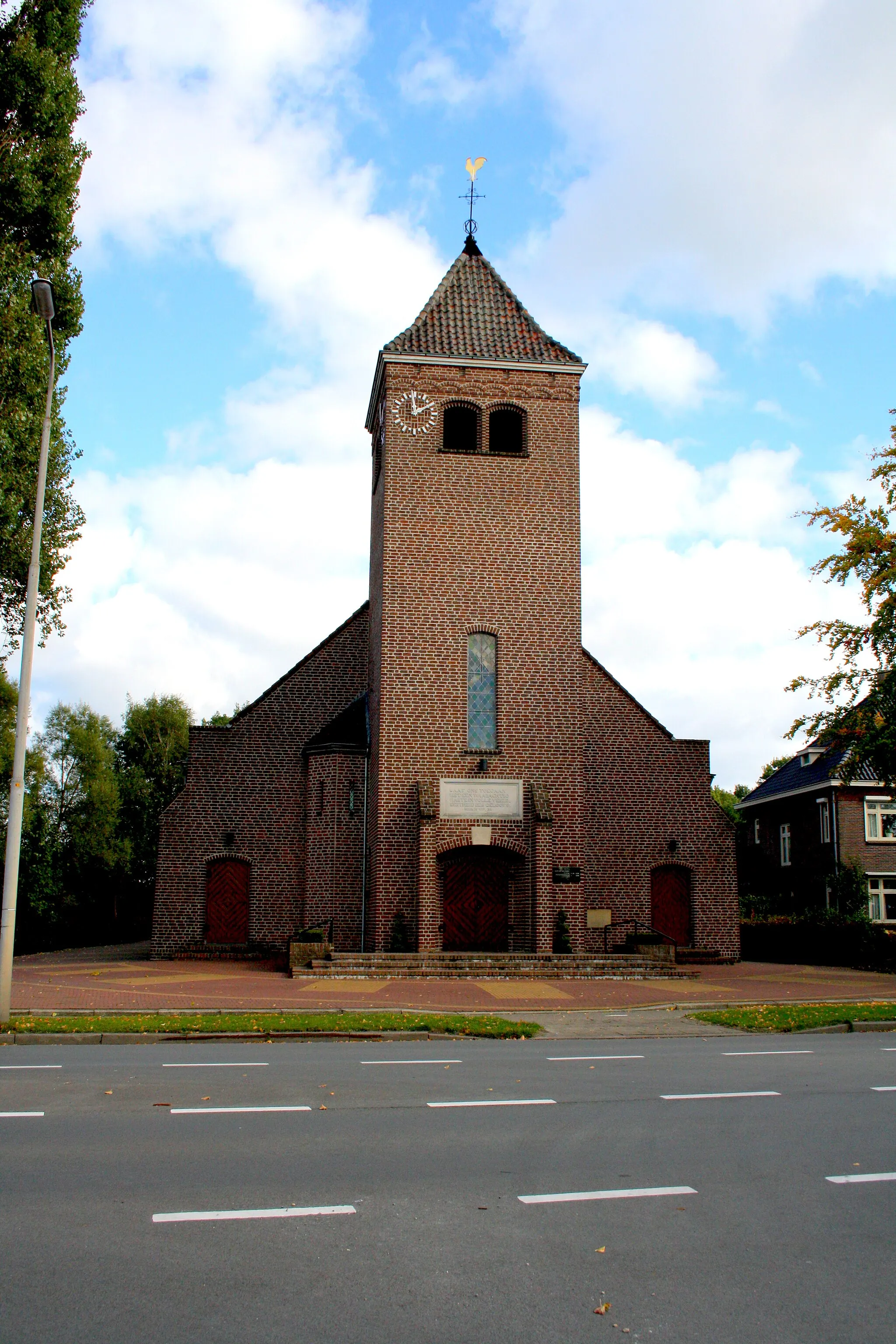Photo showing: Daarle - Hervormde kerk - anno 1955 - Rijksmonument vanwege het orgel