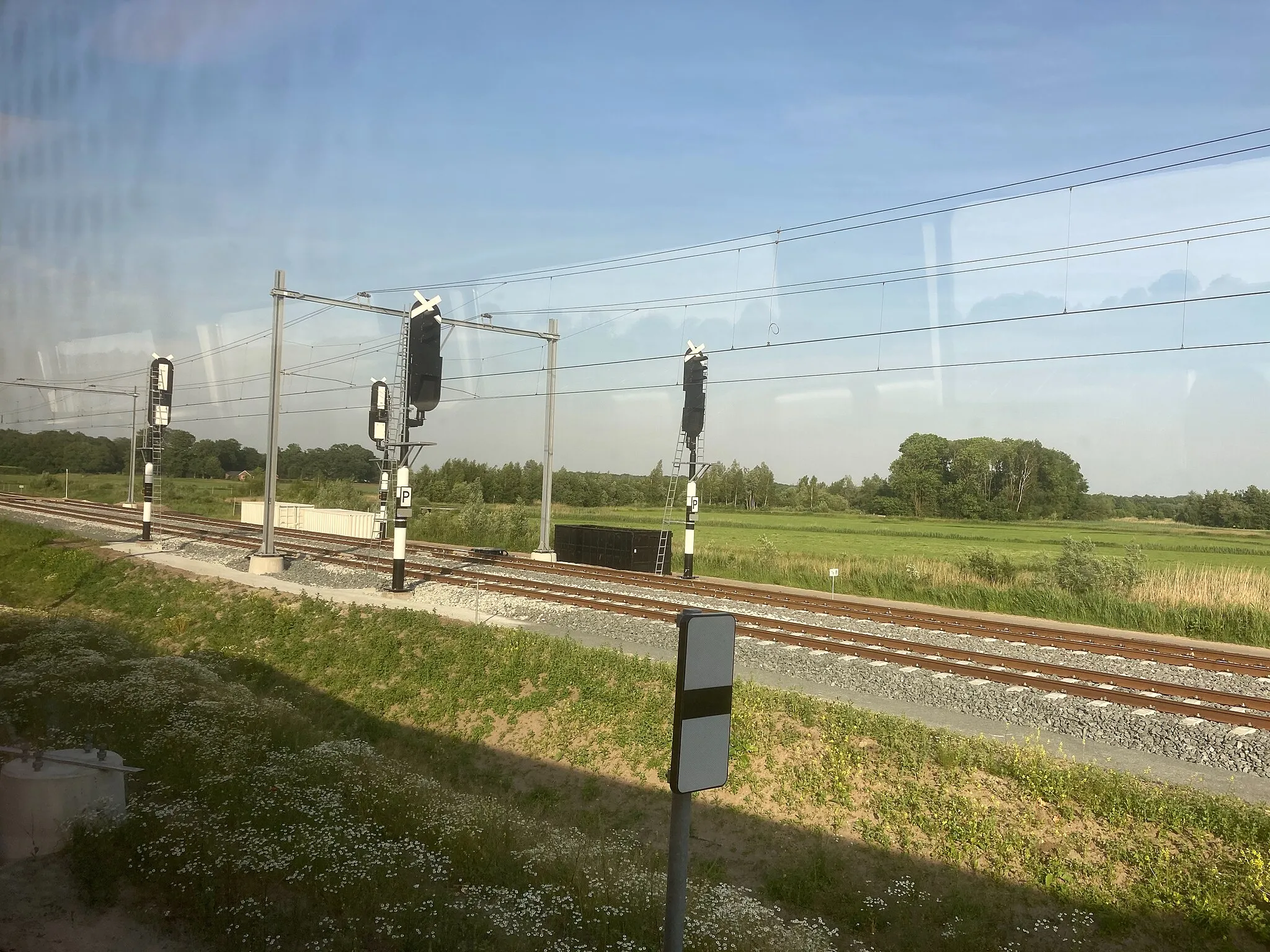 Photo showing: Herfte Zwolle spoor trein ns