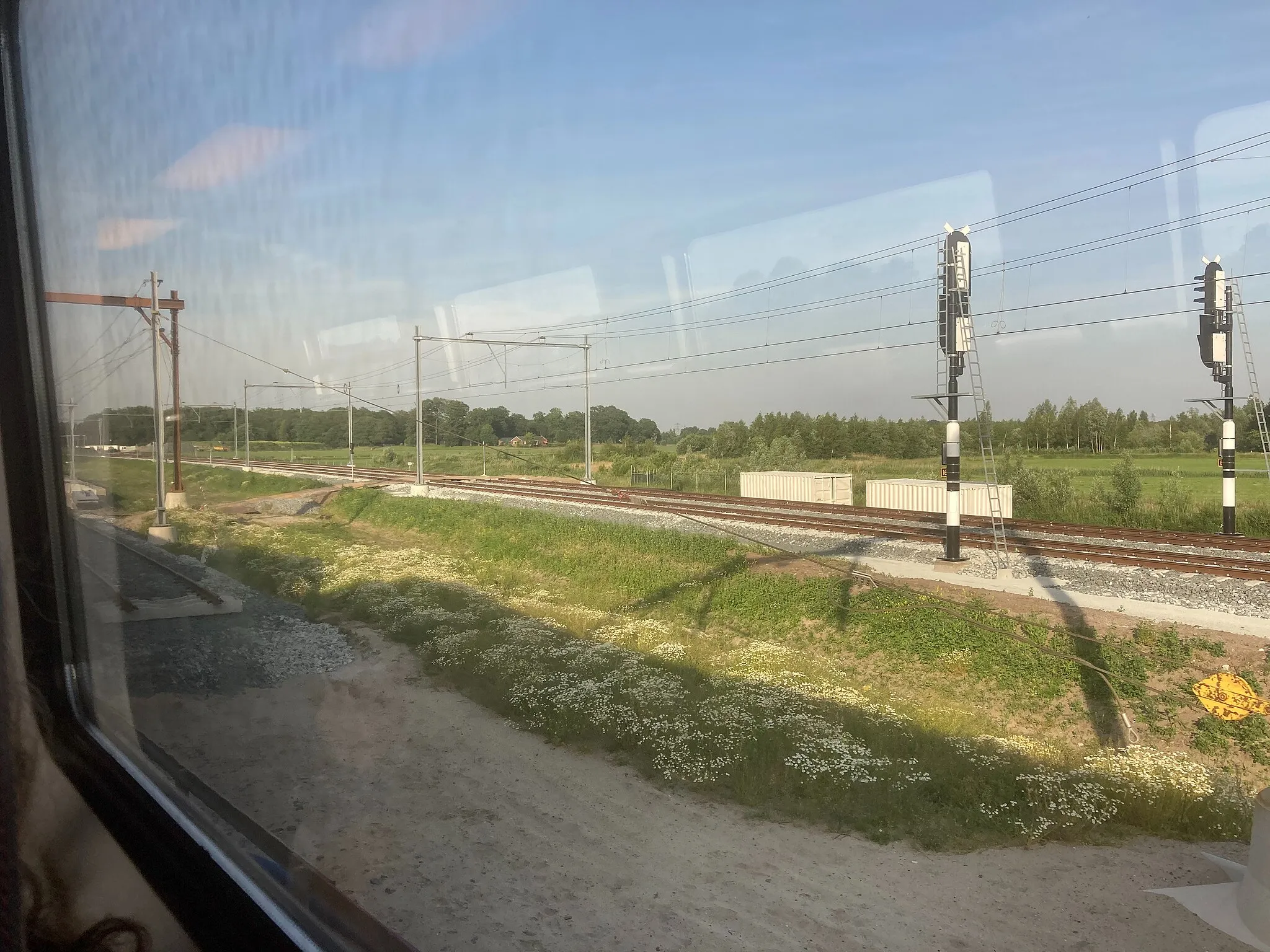 Photo showing: Herfte Zwolle spoor trein ns