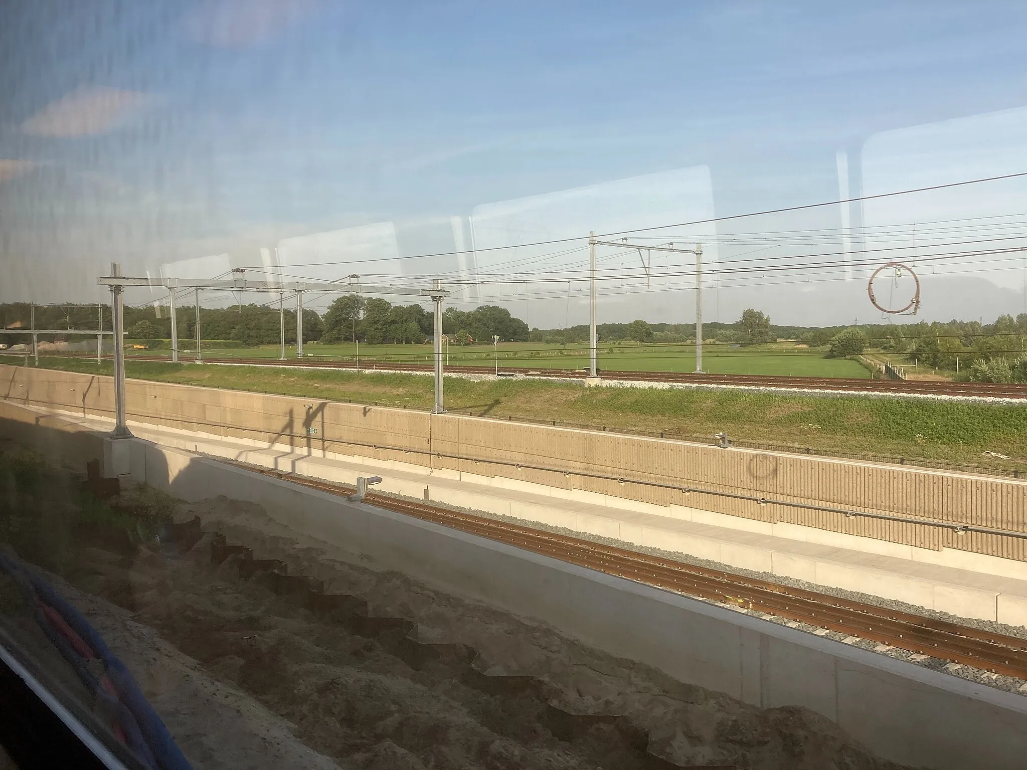 Photo showing: Herfte Zwolle spoor trein ns