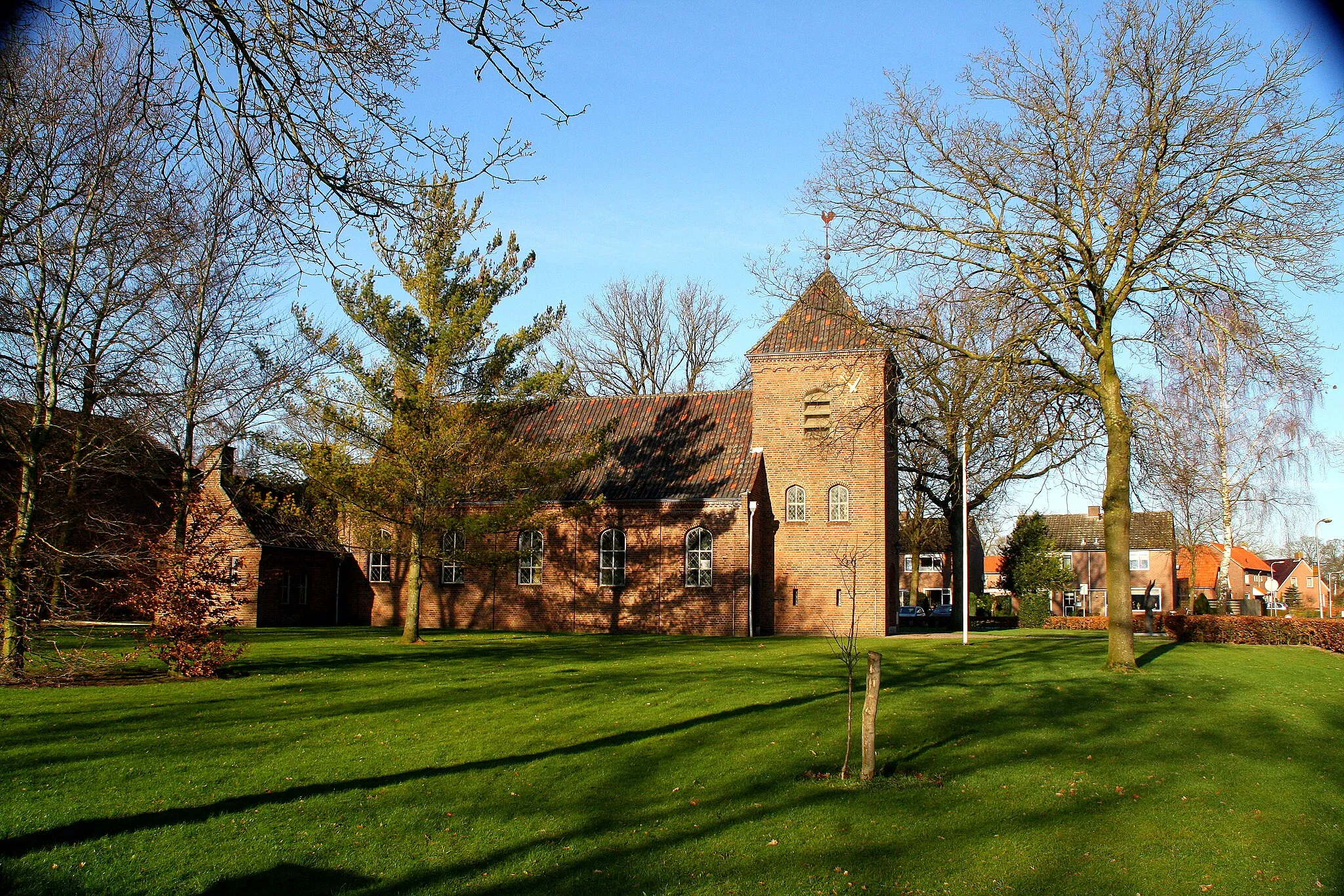 Photo showing: Oud-Leusen - Protestantse Kerk (2014)