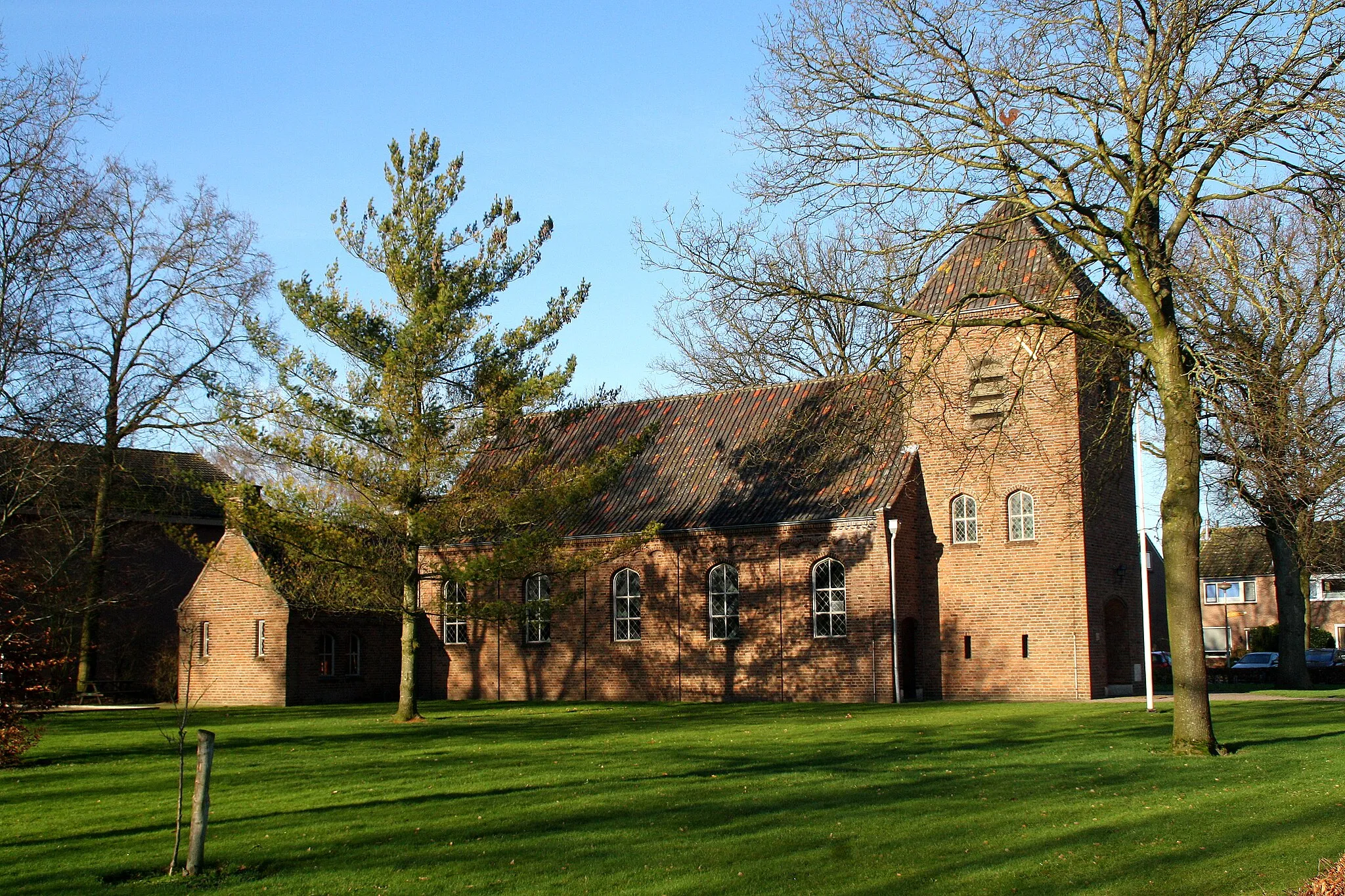 Photo showing: Oud-Leusen - Protestantse Kerk (2014)