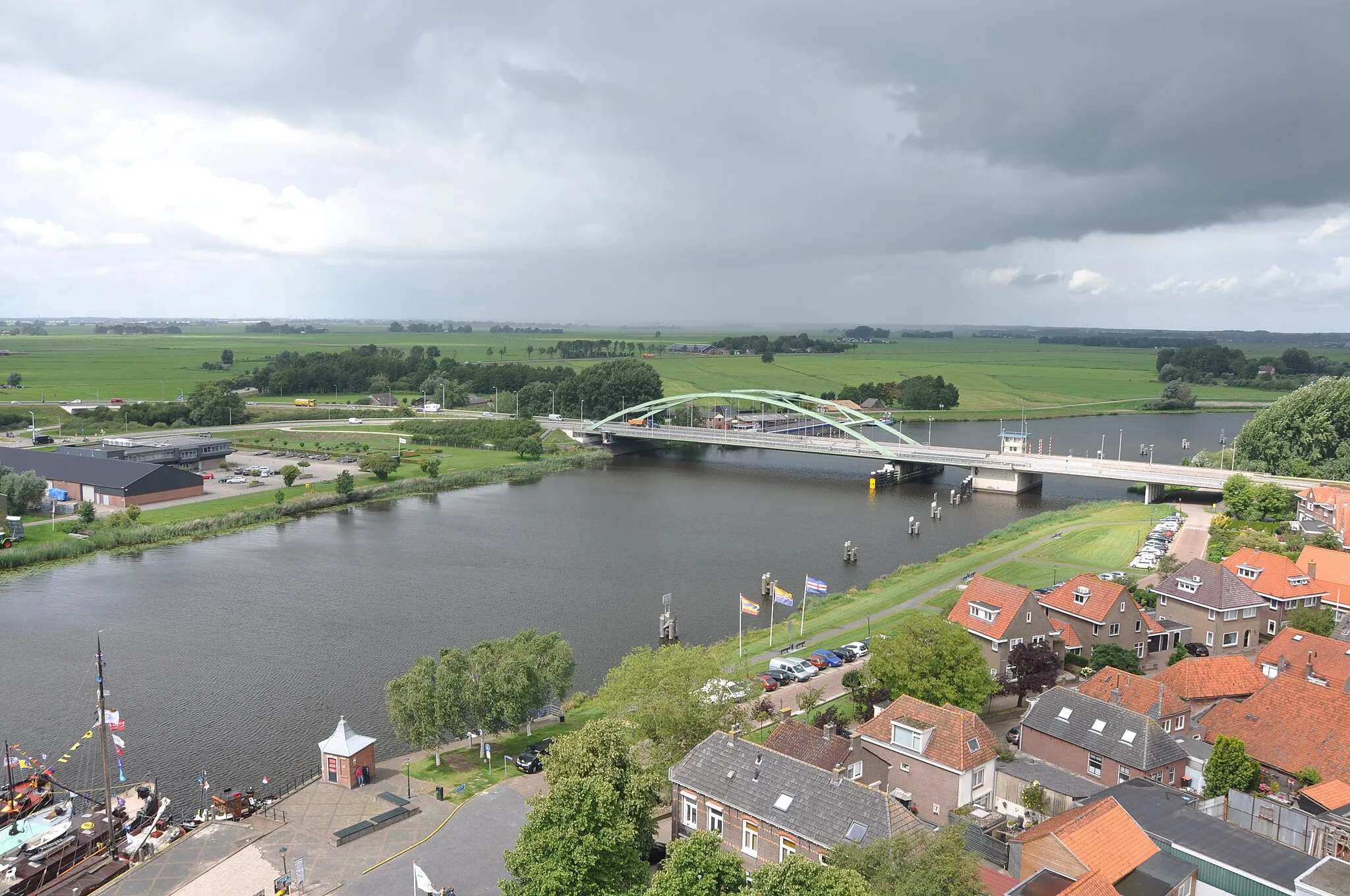 Photo showing: Overzicht vanaf de kerktoren van de Sint Stephanuskerk van Hasselt tijdens Hassailt 2017.