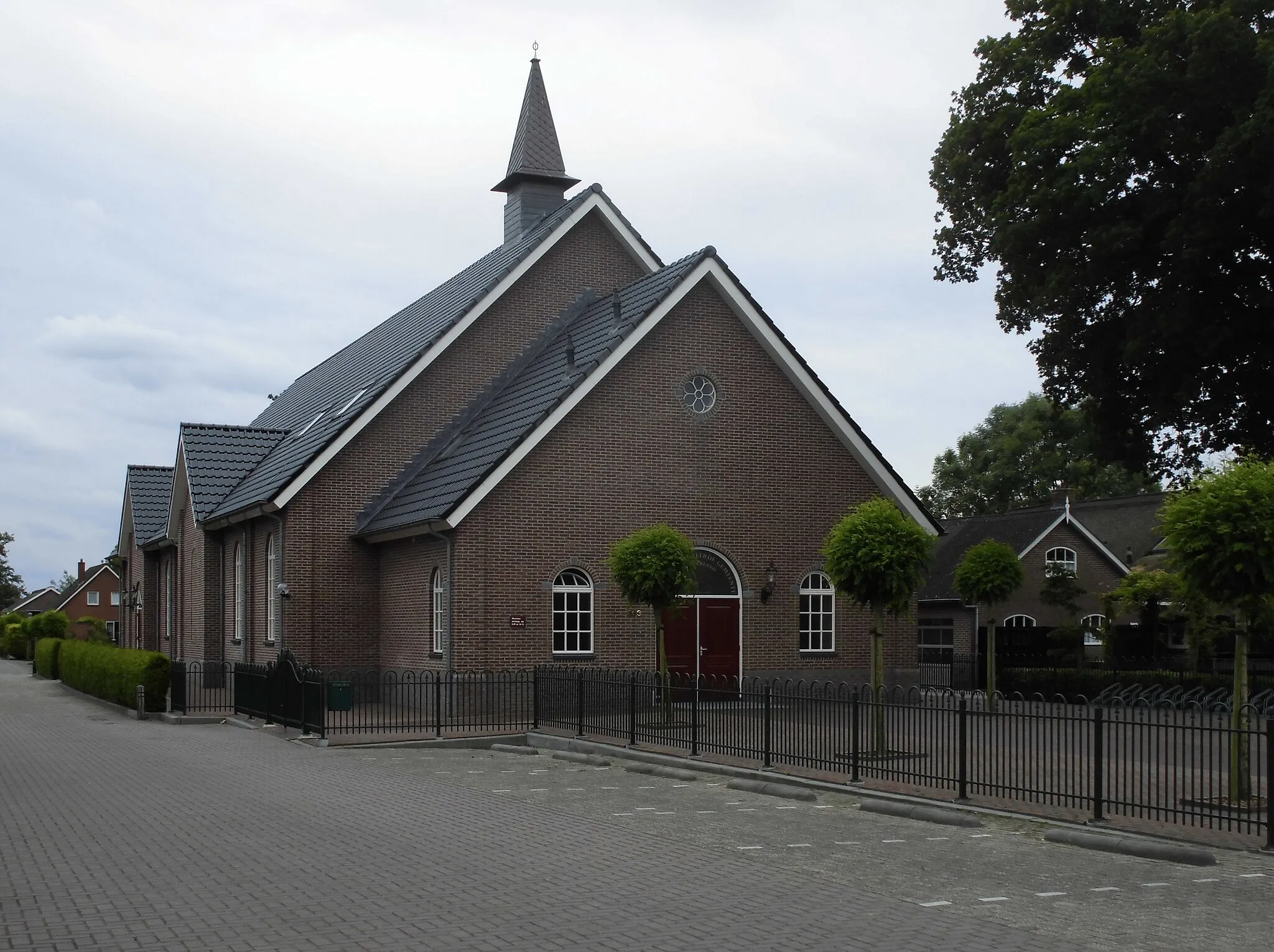 Photo showing: Oud Gereformeerde Kerk in Nederland, Oude Rijksweg 343, Rouveen