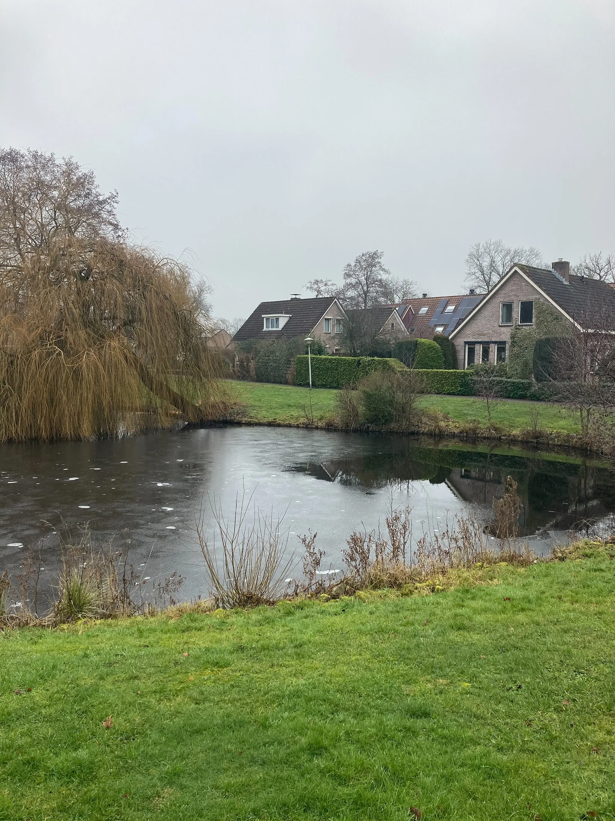 Photo showing: Some views of the village of De Wijk, Drenthe, Netherlands in February 2021