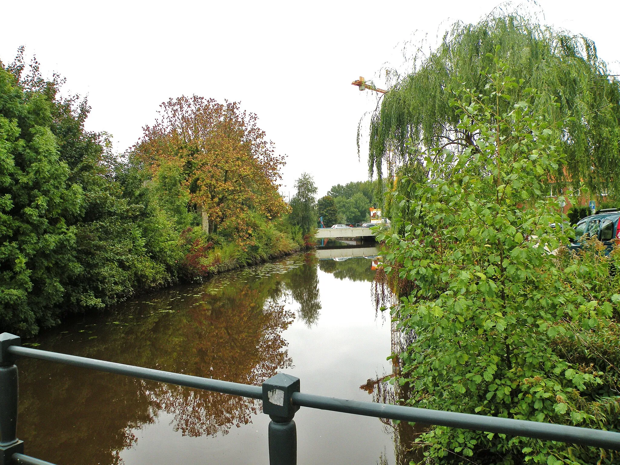 Photo showing: Mallegatsgracht gezien vanaf brug Eendrachtstraat