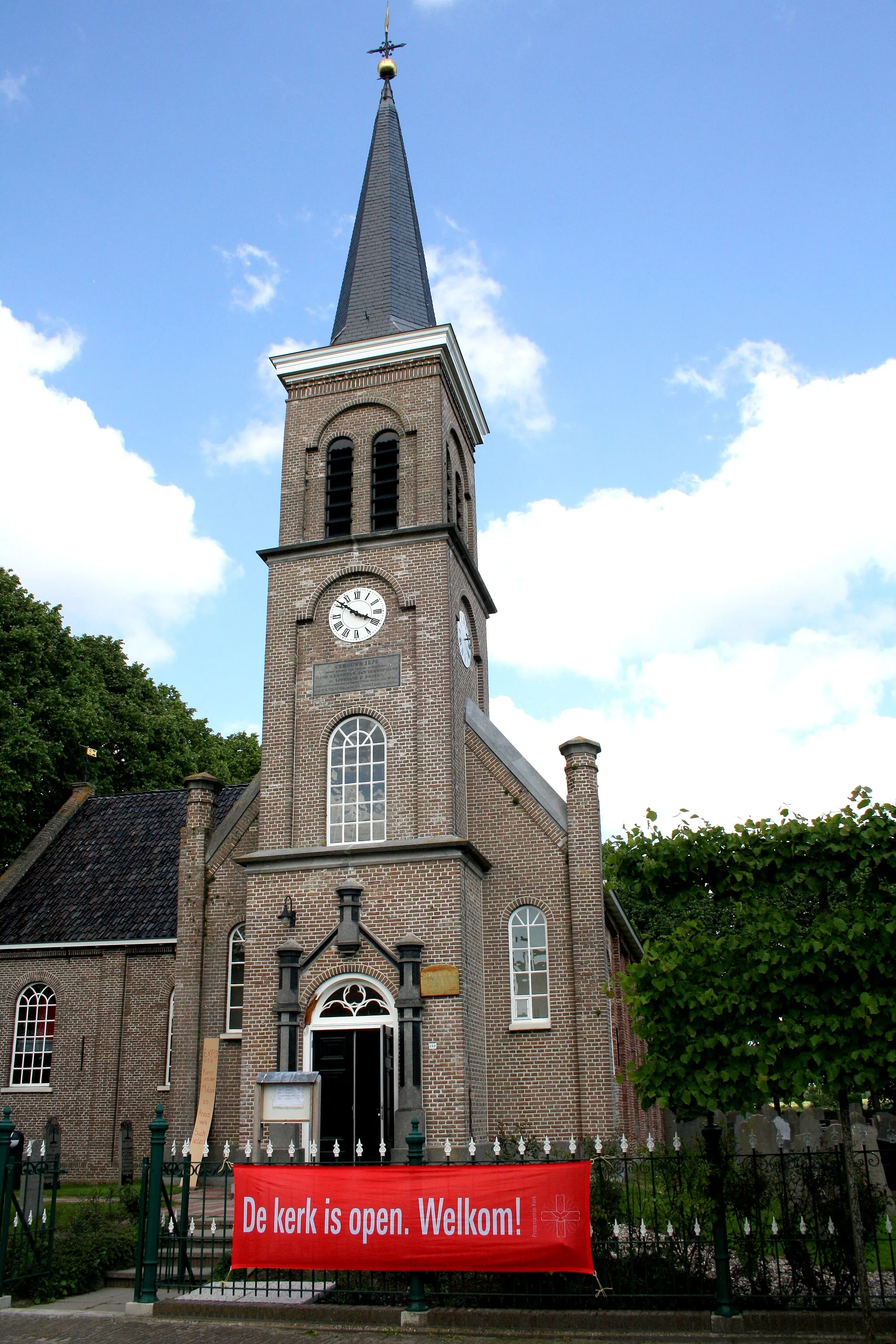 Photo showing: Scherpenzeel (Fr) - hervormde kerk - 1788 in gebruik genomen