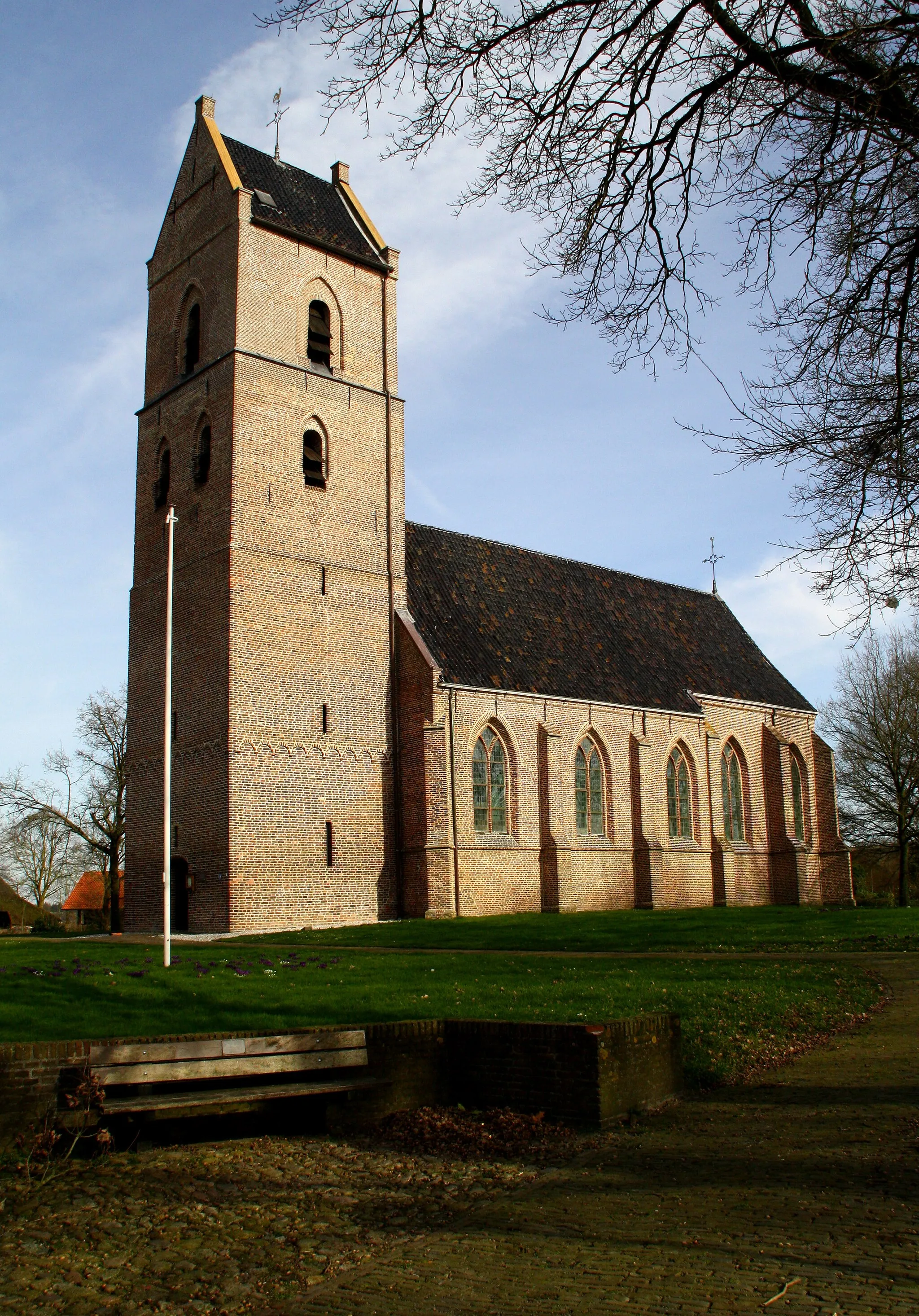 Photo showing: Vledder - Johannes de Doperkerk - 2014