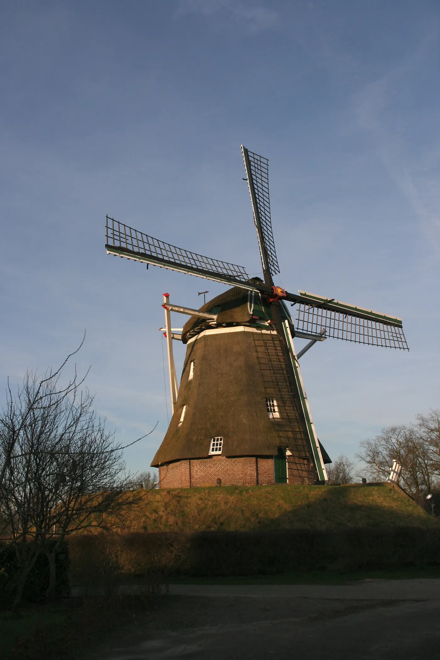 Photo showing: Ane: Anermolen, gezien vanuit het ZW