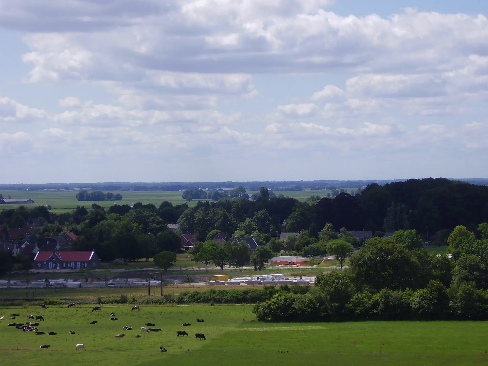 Photo showing: Blik naar het westen vanaf de uitkijktoren