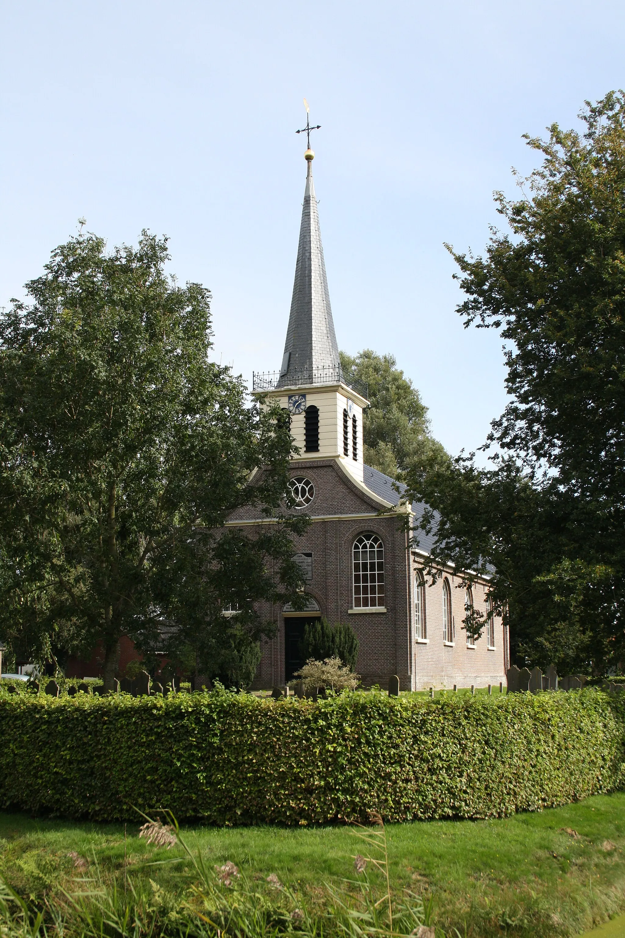 Photo showing: Oldelamer - Hervormde kerk gebouwd in 1794 met torenspits. Cultureel centrum.